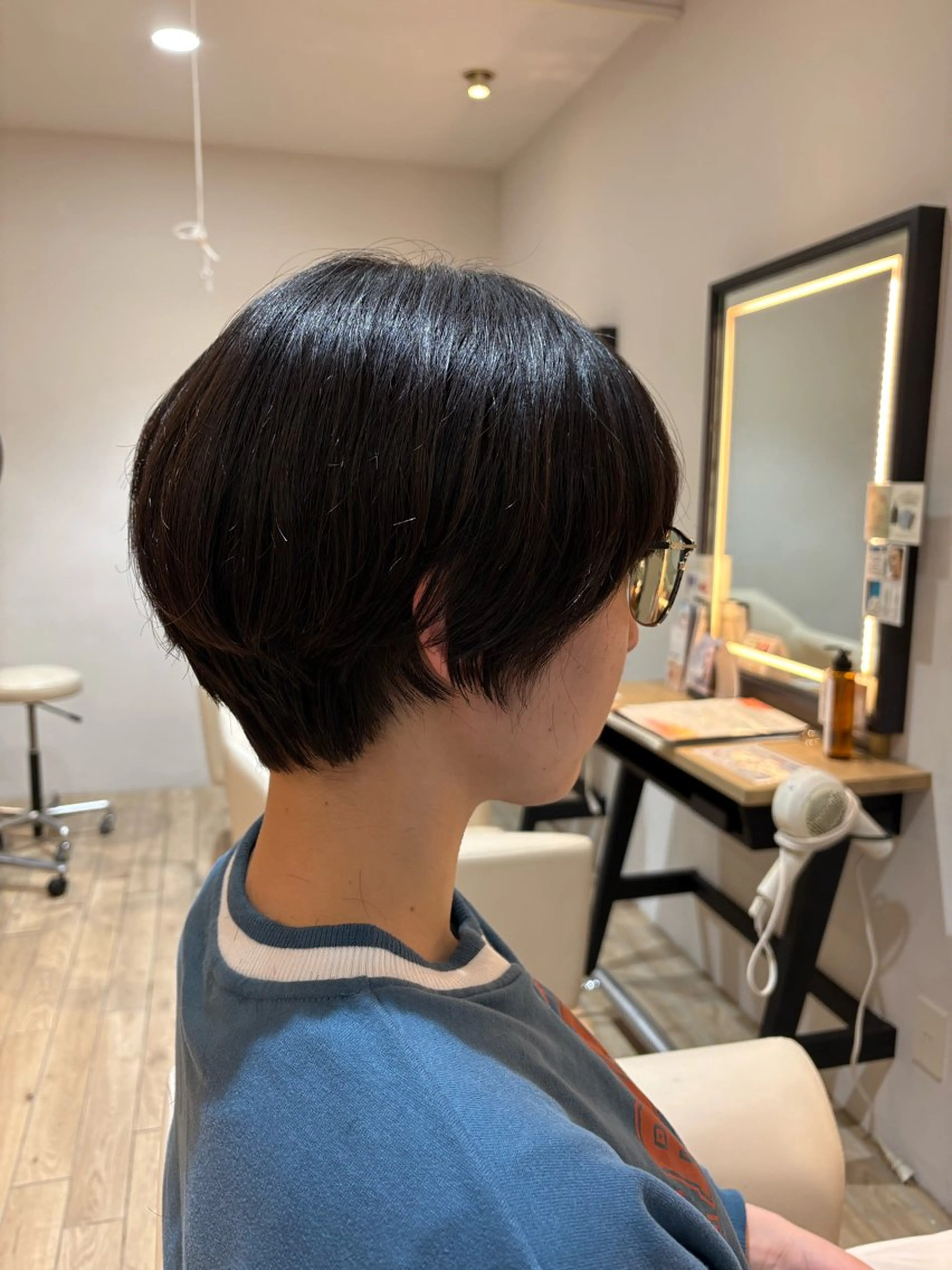 ショート ショートヘア 梅沢 優羽のヘアスタイル