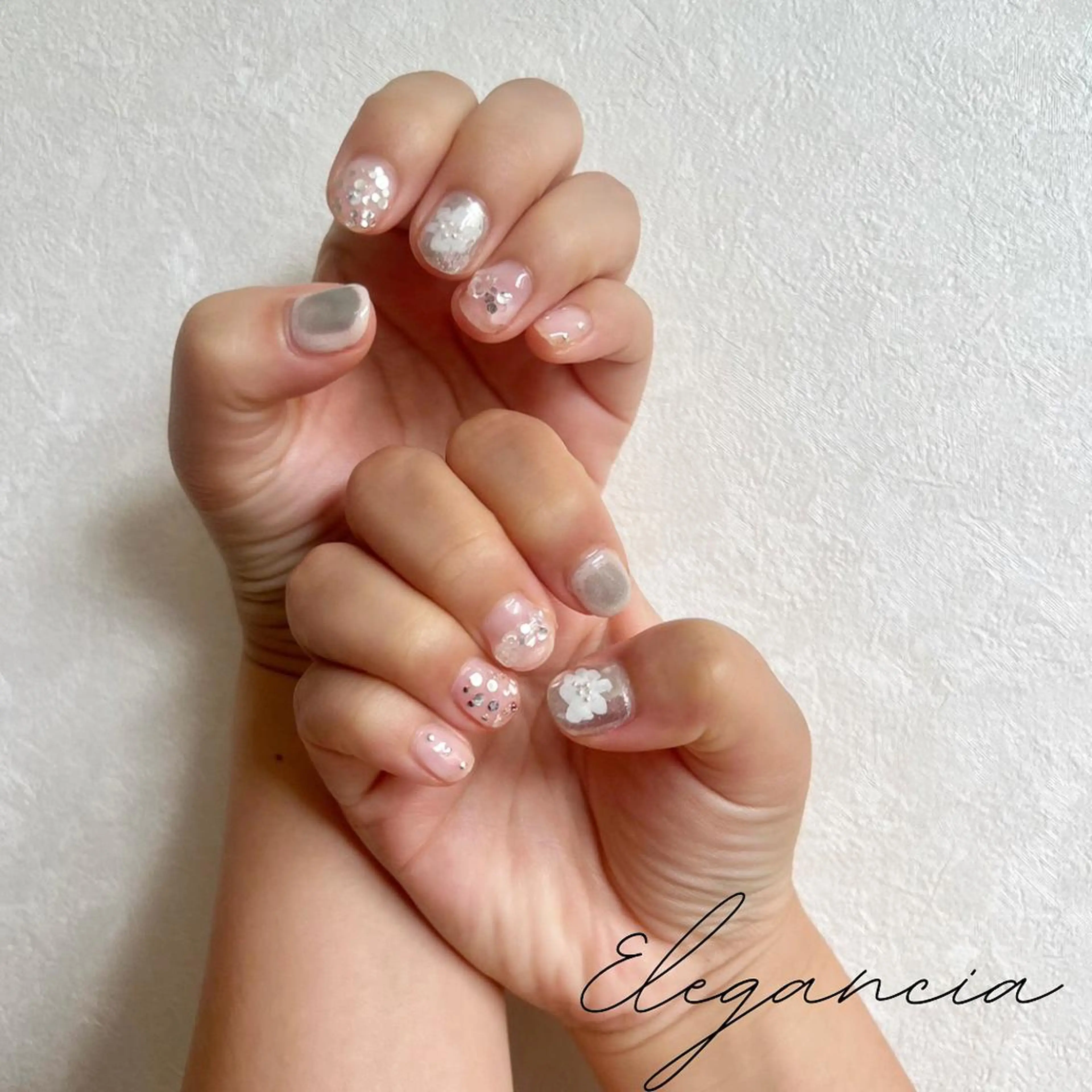 カラー ネイル ハンドネイル Elegancia. Hiromiのネイルデザイン