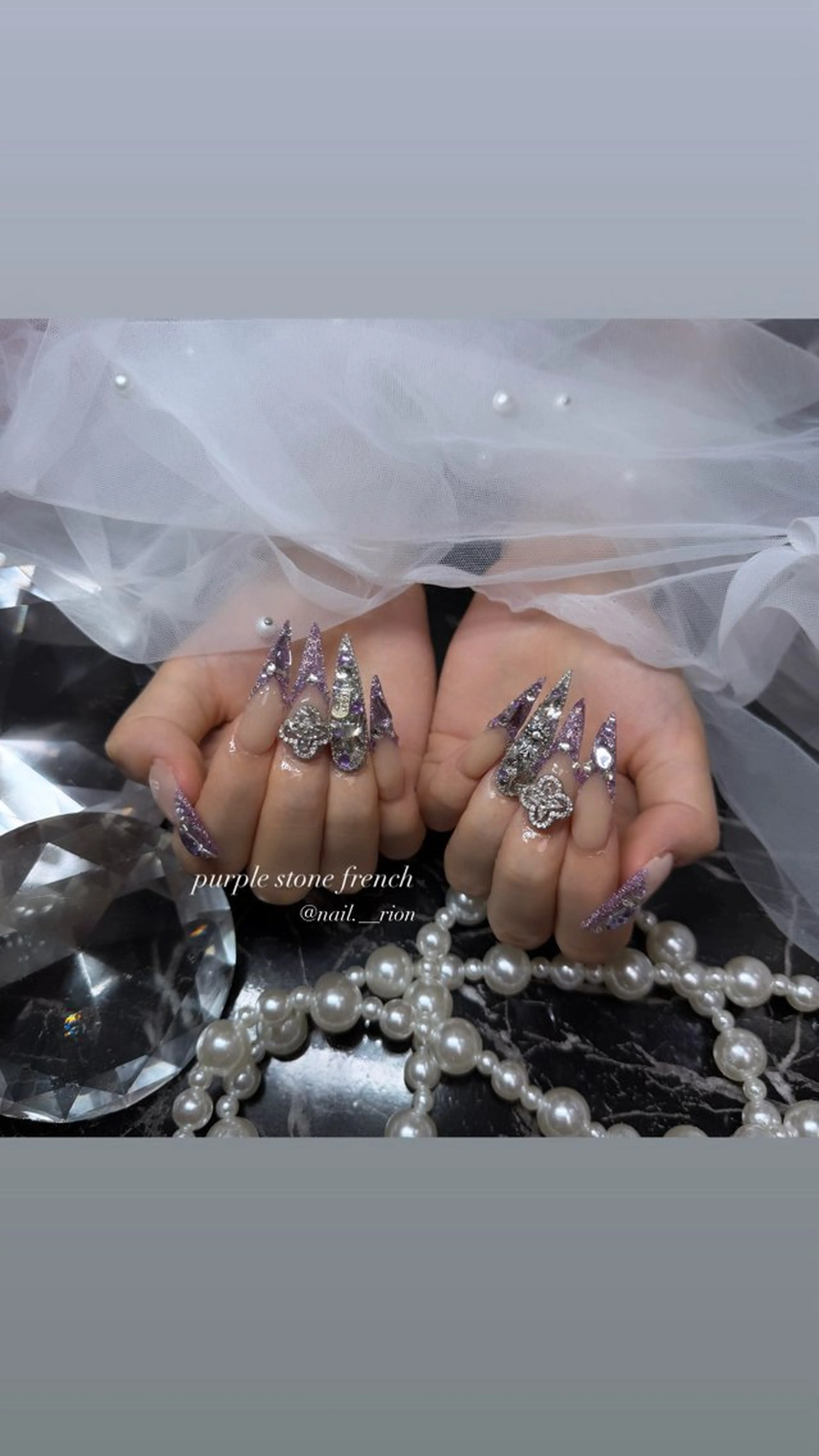 ネイル 加納 莉音のネイルデザイン