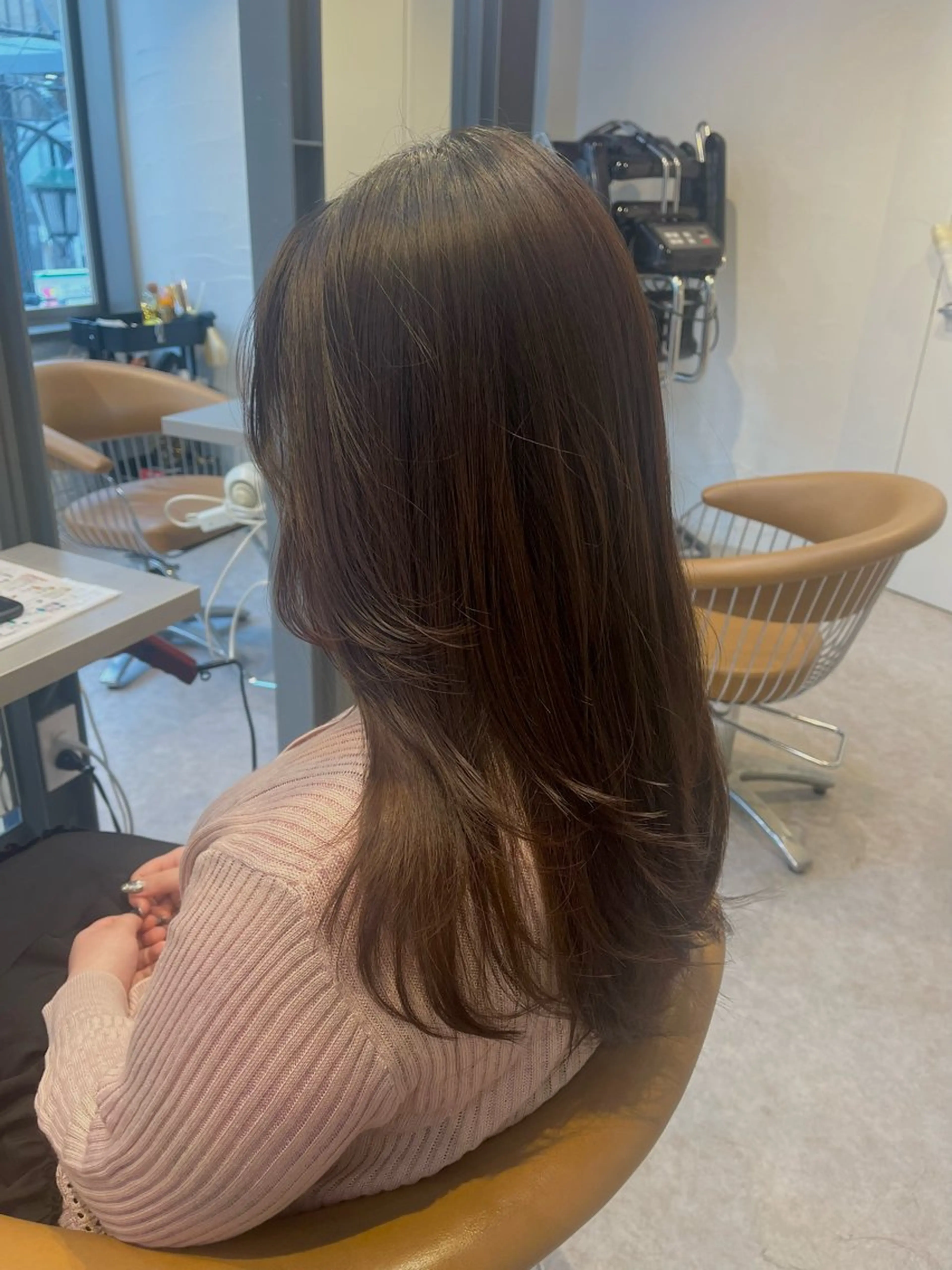 ロング カット うしだ かおるのヘアスタイル