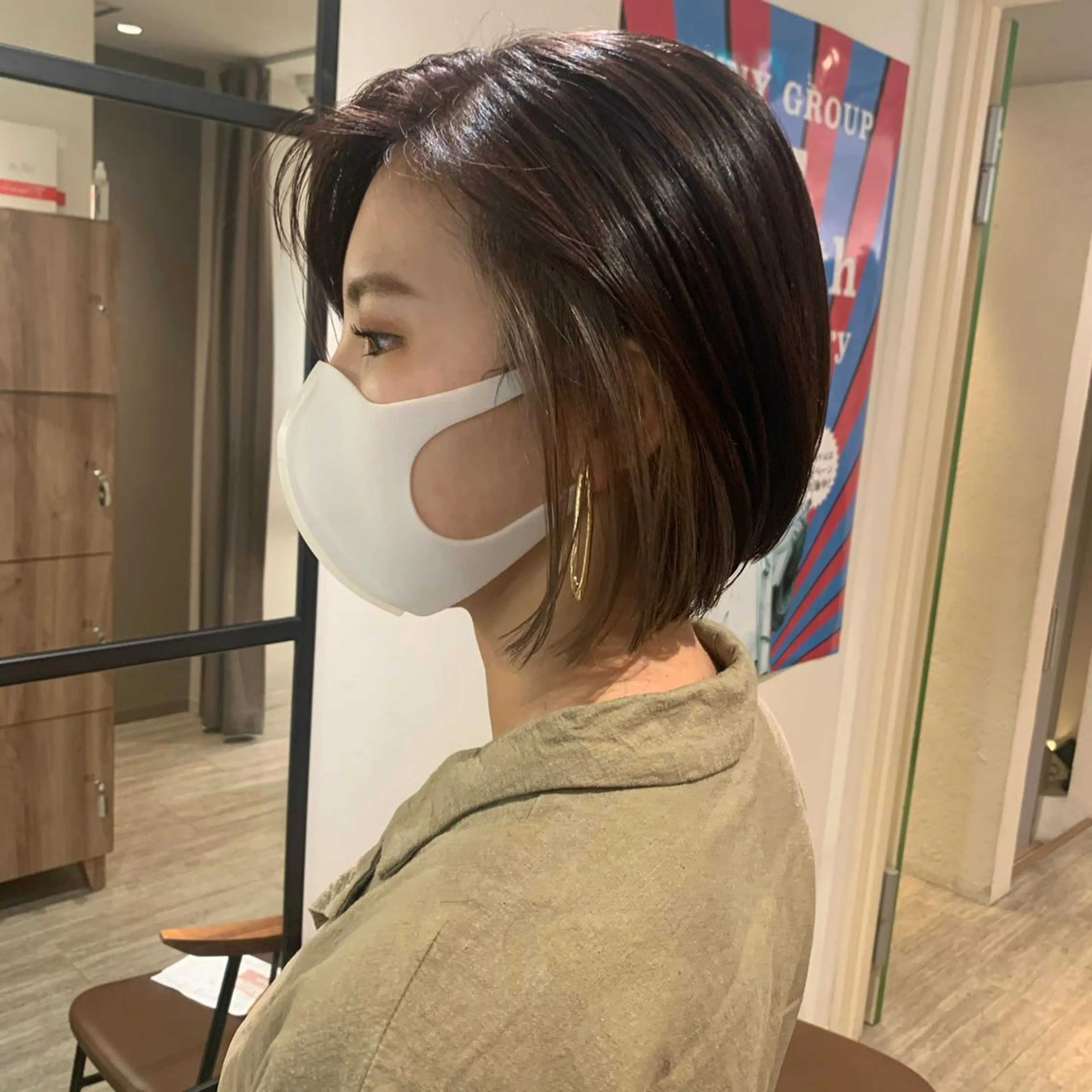 ショート 艶髪 森田/嵩士のヘアスタイル