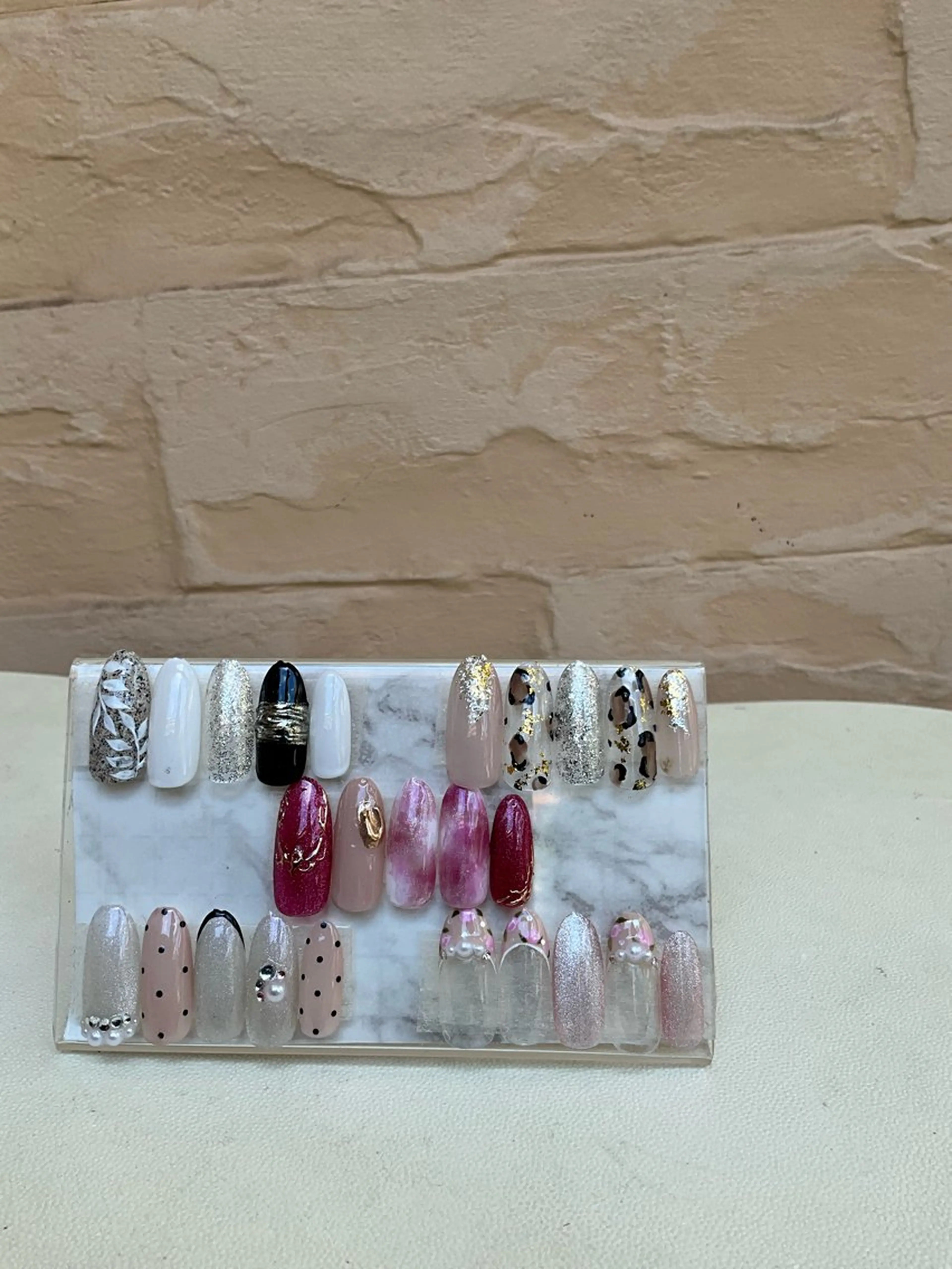 定額ネイルの写真