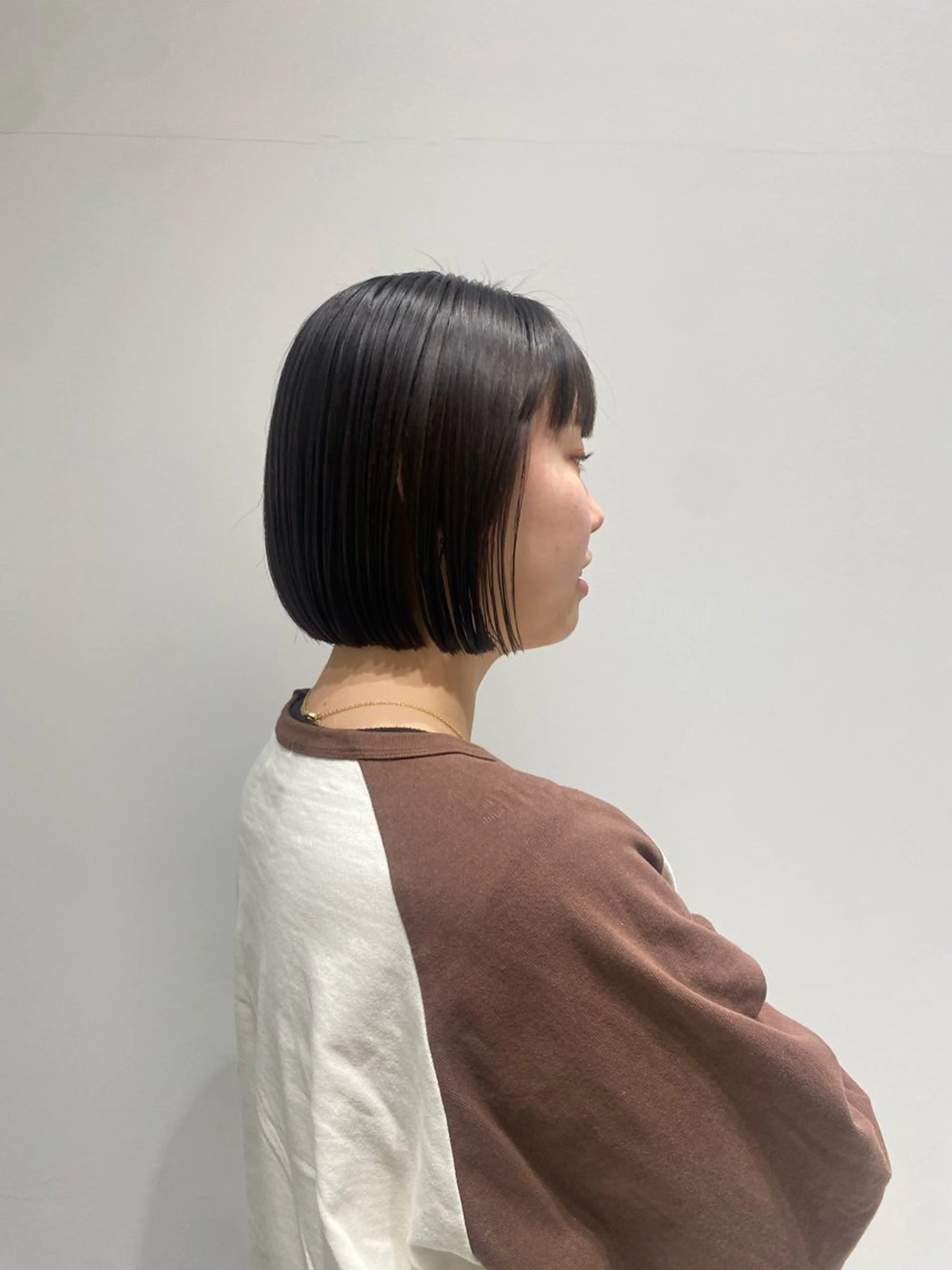 ショート カラー ボブ mina🪐立川駅/ 無料ショートカットのヘアスタイル