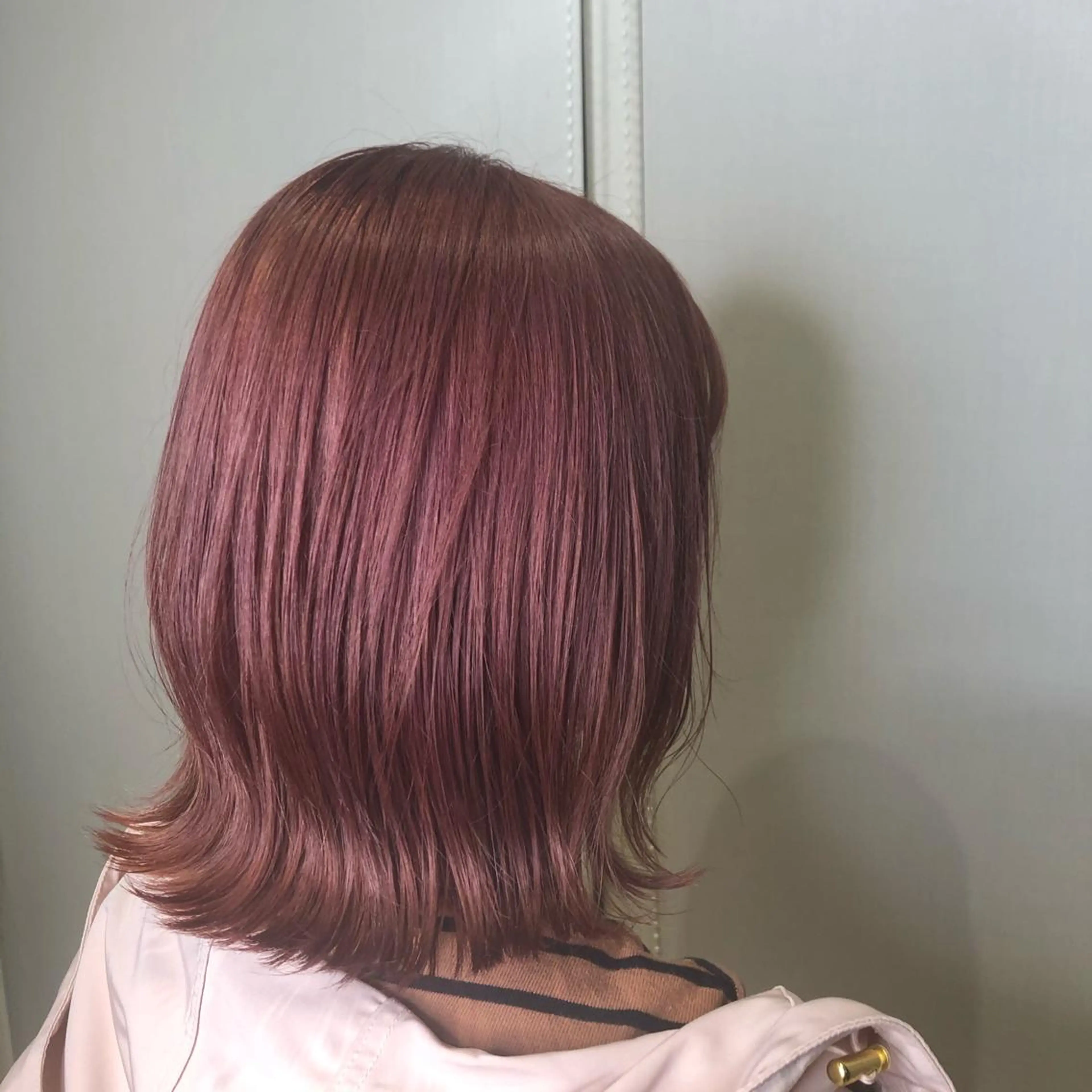 ミディアム カラー ブリーチ ピンクカラー 【美髪のお医者さん】 髙橋真理奈💉🌟のヘアスタイル