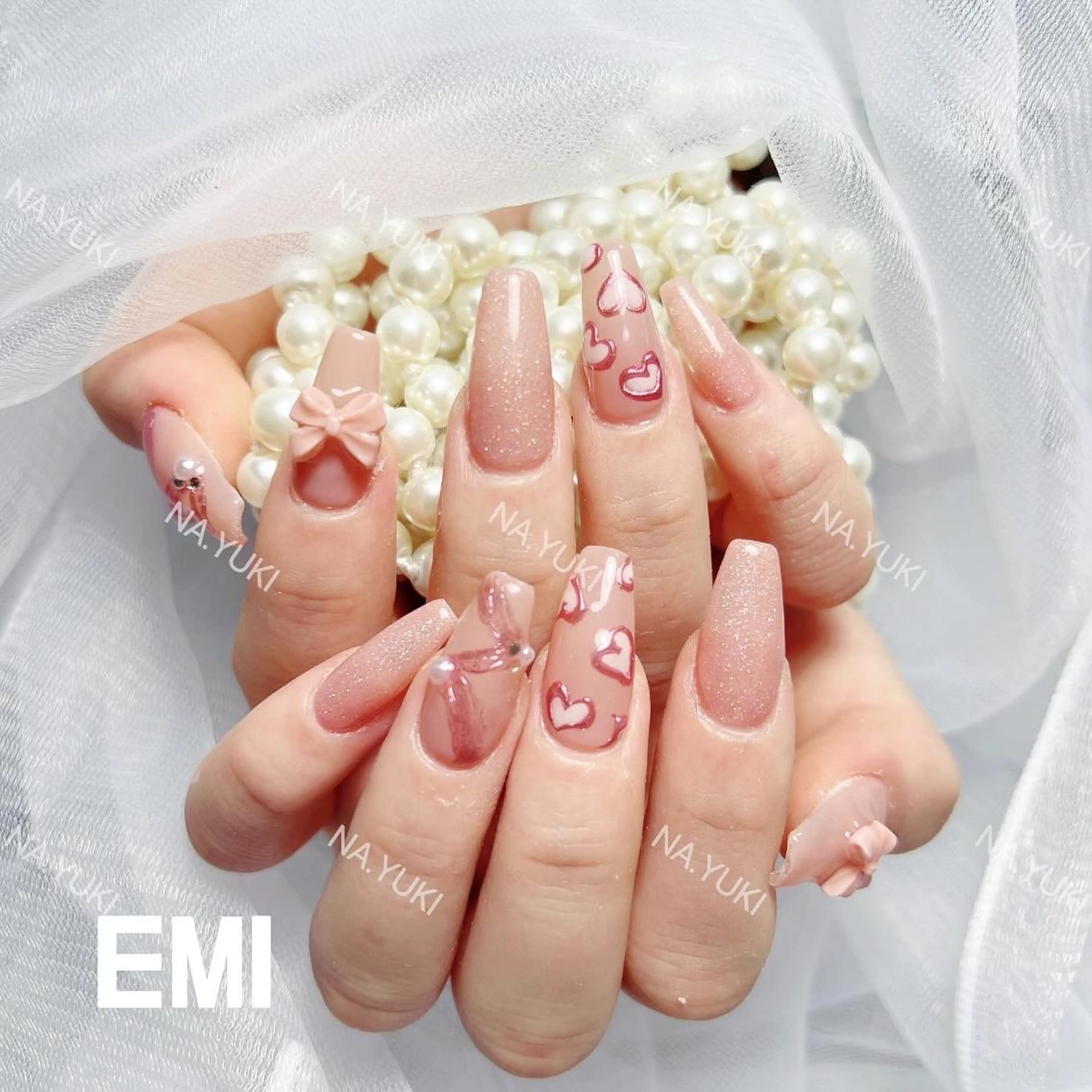 ネイル ハンドネイル ハンドケア YUKI 💗 渋谷店のネイルデザイン