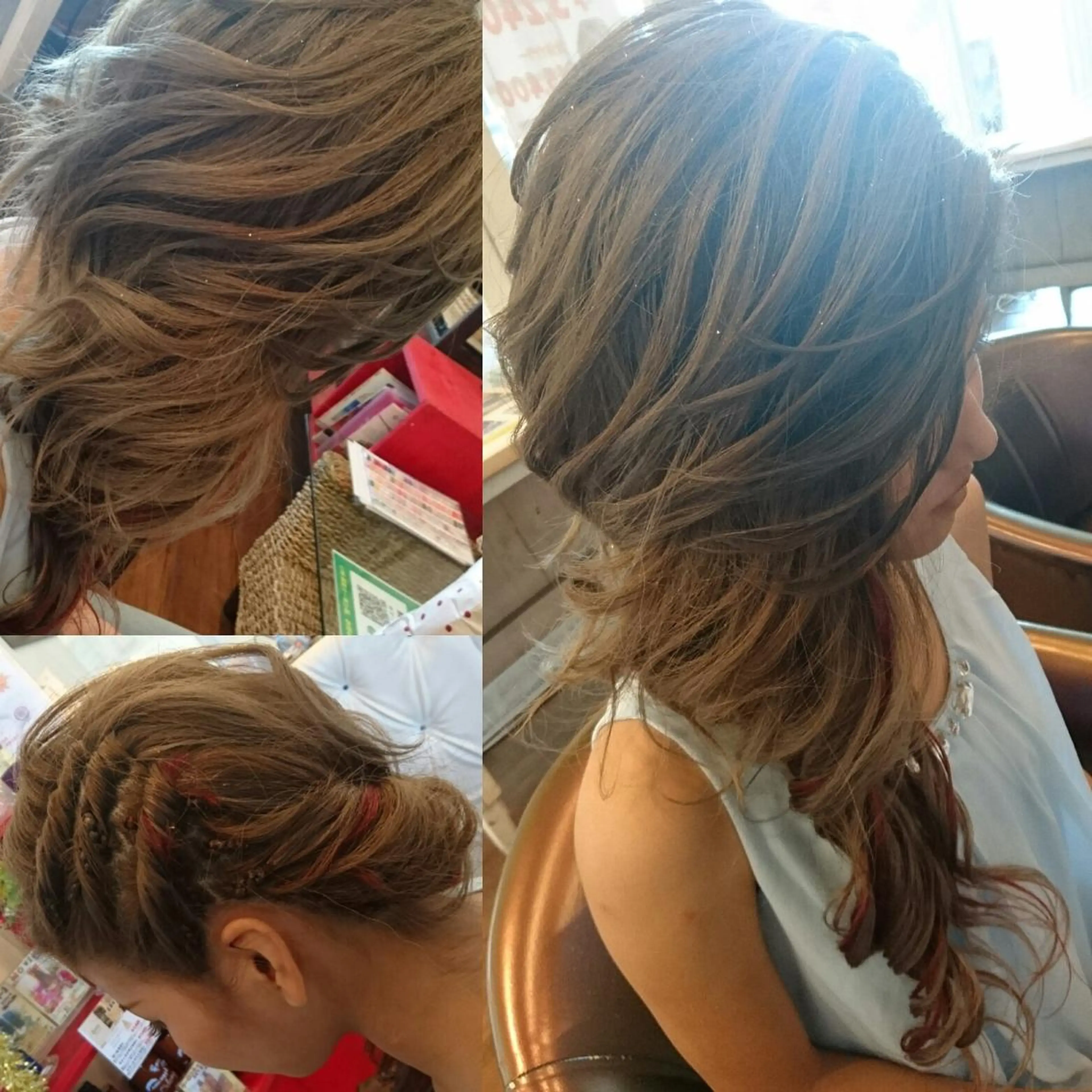 ロング ヘアセット Style Tのヘアスタイル