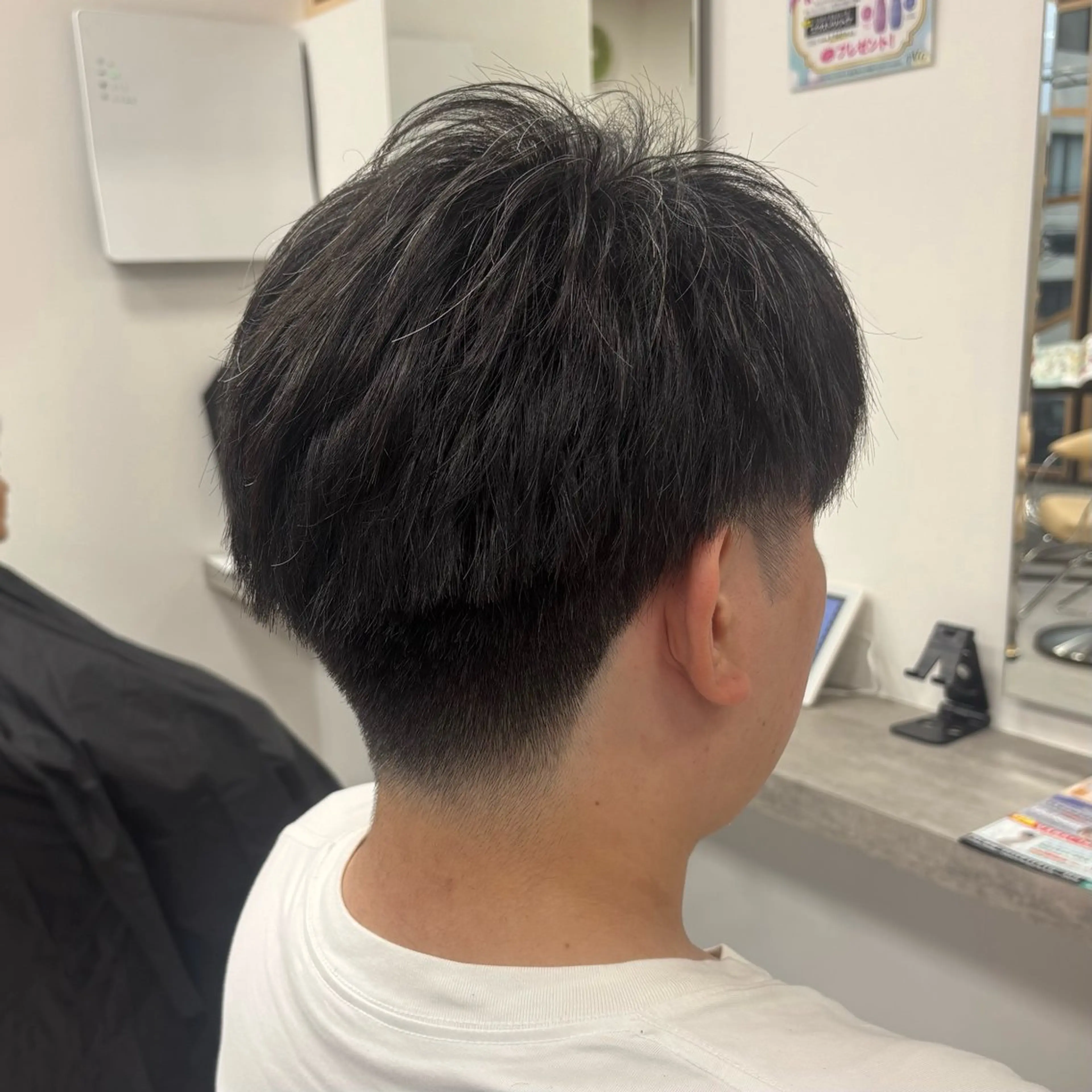 ミディアム メンズ ミディアムパーマ メンズパーマ ミニモ限定価格！ ムウミのヘアスタイル