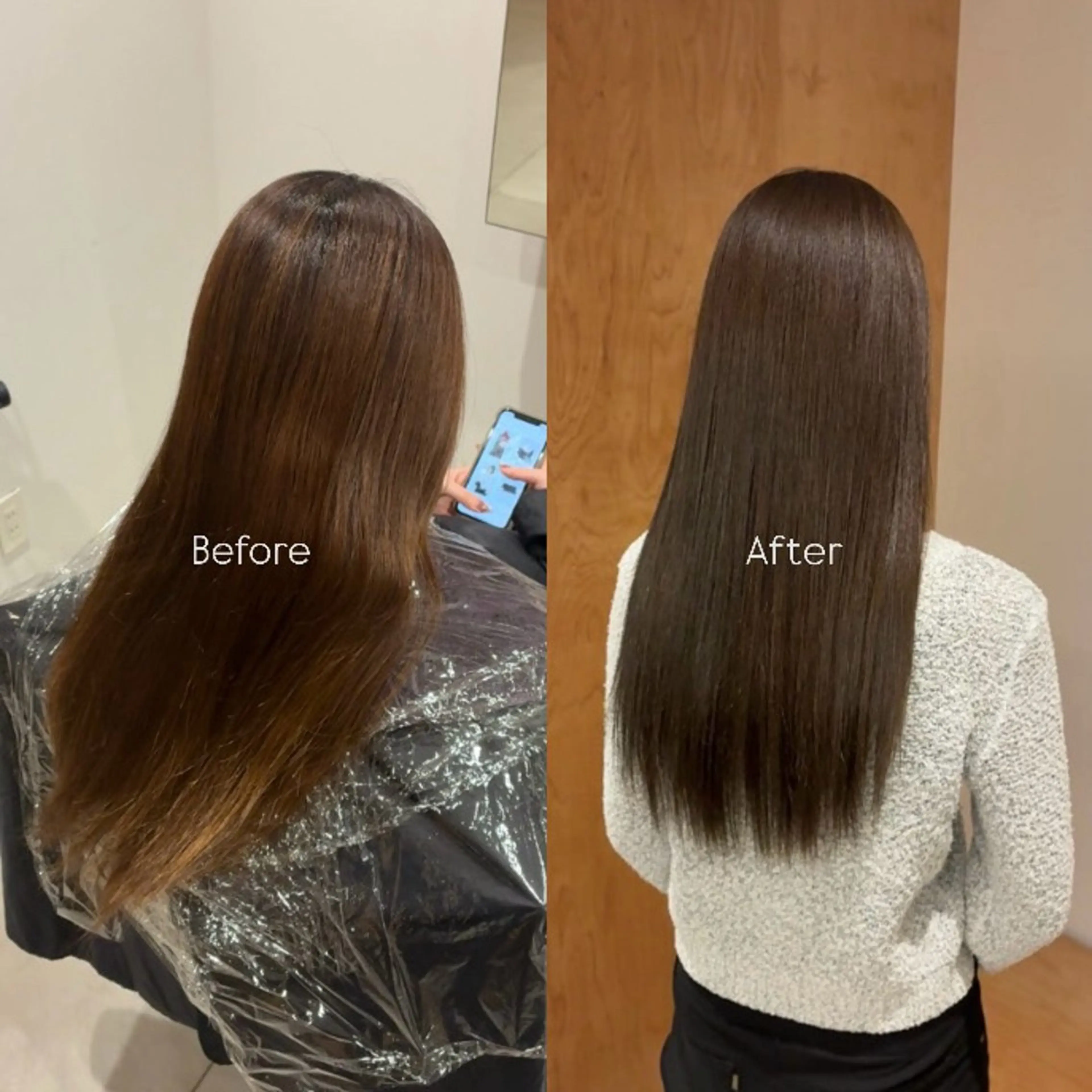 ロング カラー 透明感カラー グレージュ 柔らかいカラー/ 透明感/Airi🎀のヘアスタイル