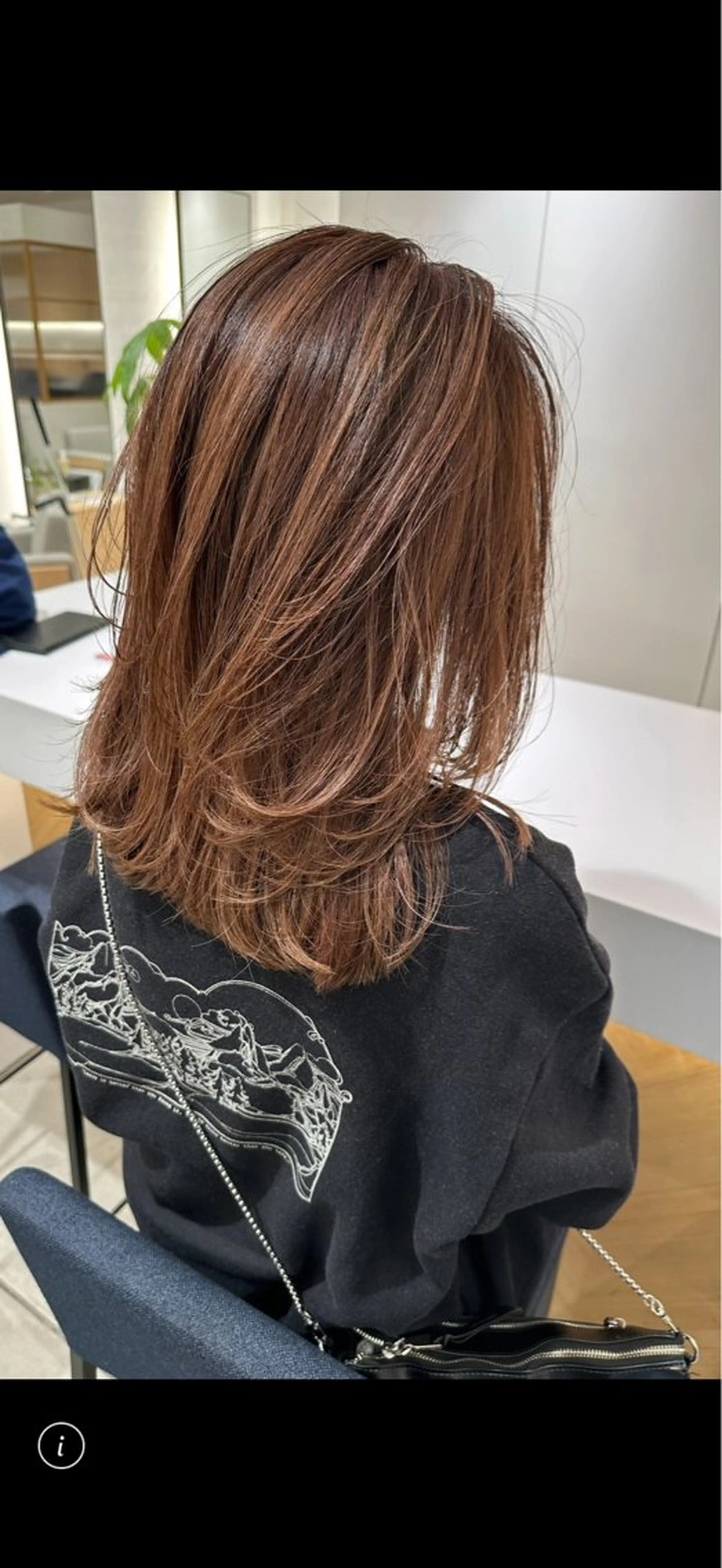 ミディアム ハイライト レイヤーカット stair:case 🎀大塚セイラ🎀のヘアスタイル