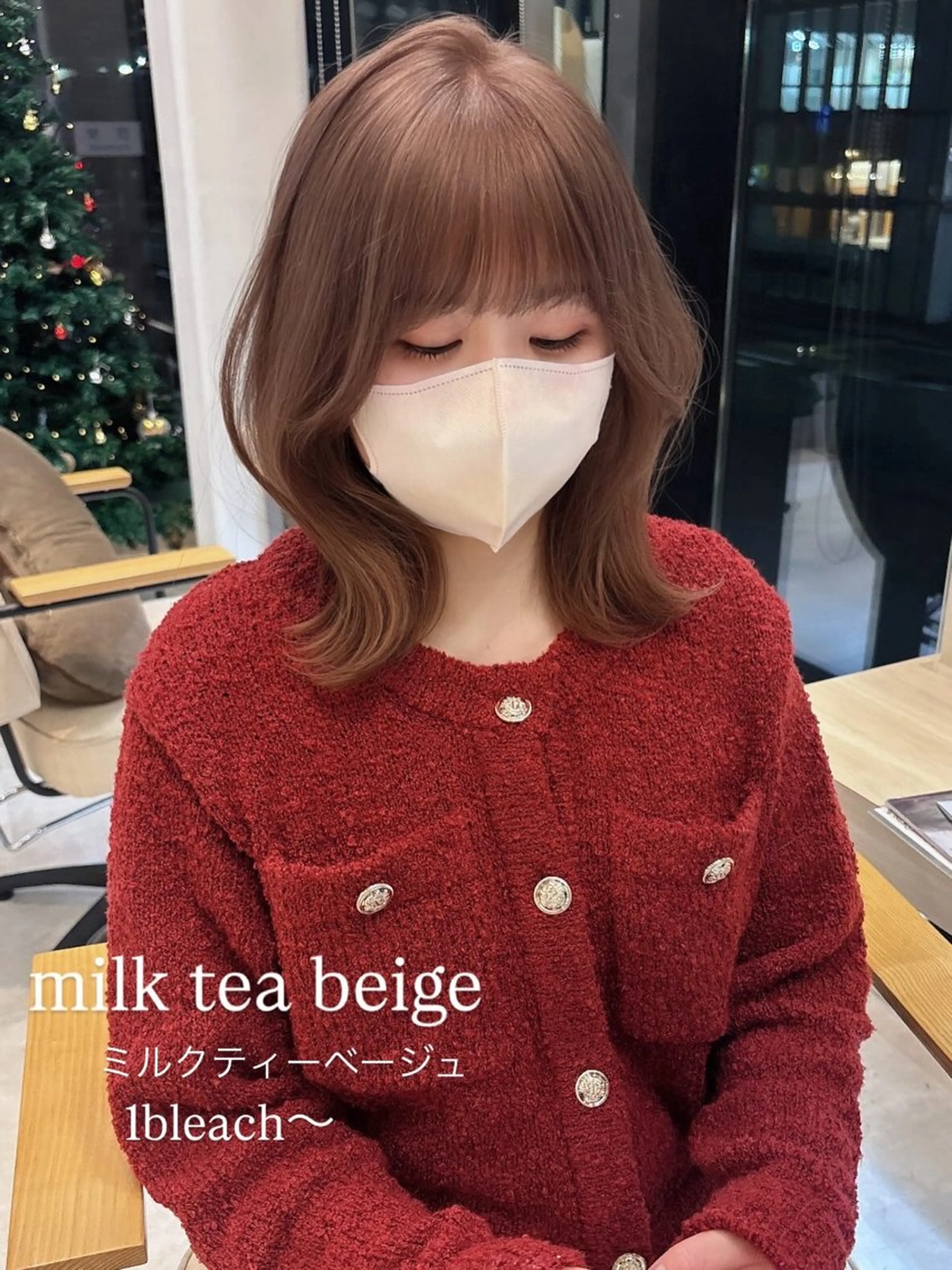 カラー 大橋 彩香のヘアスタイル