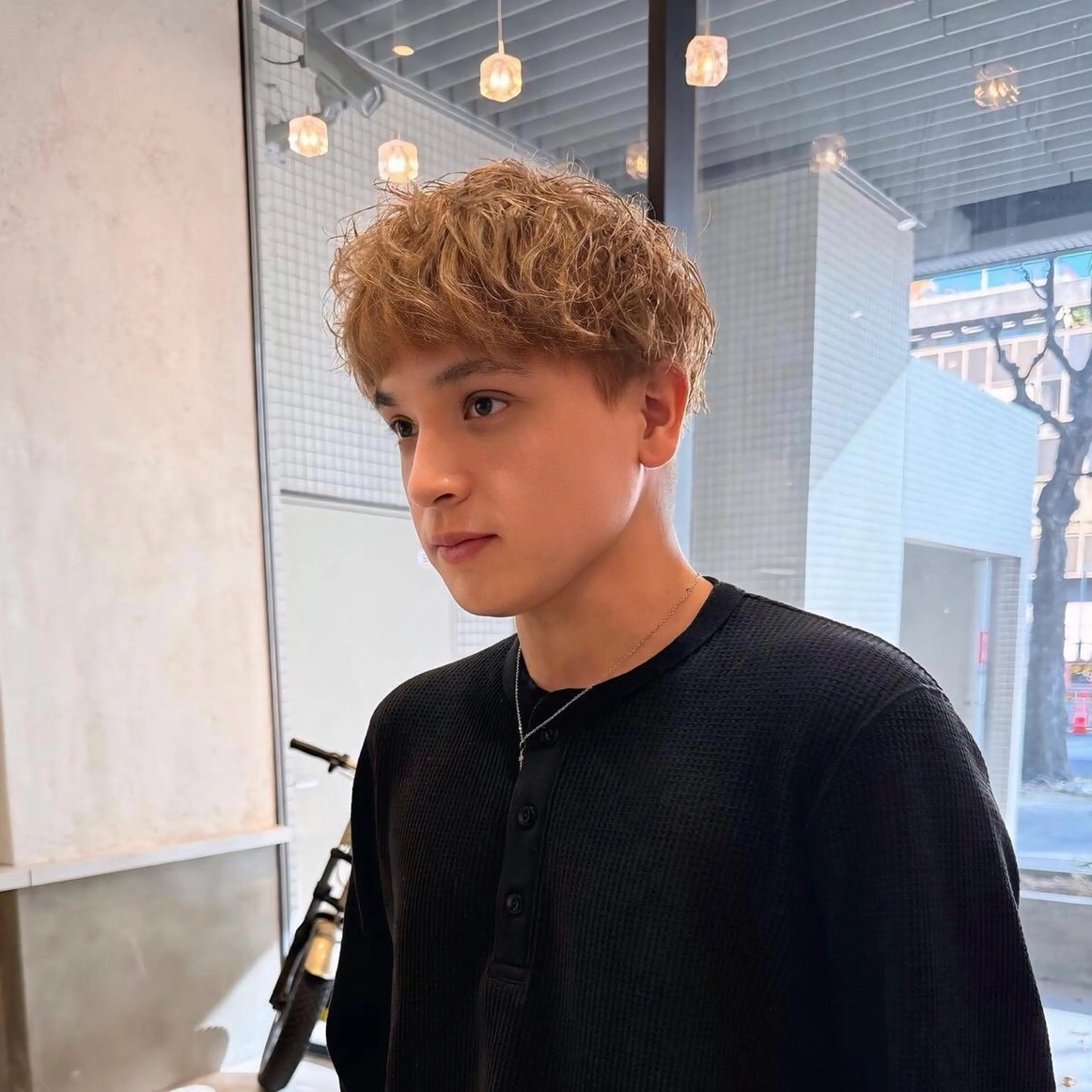 メンズ 名古屋/落ちる黒 黒染め落としのヘアスタイル