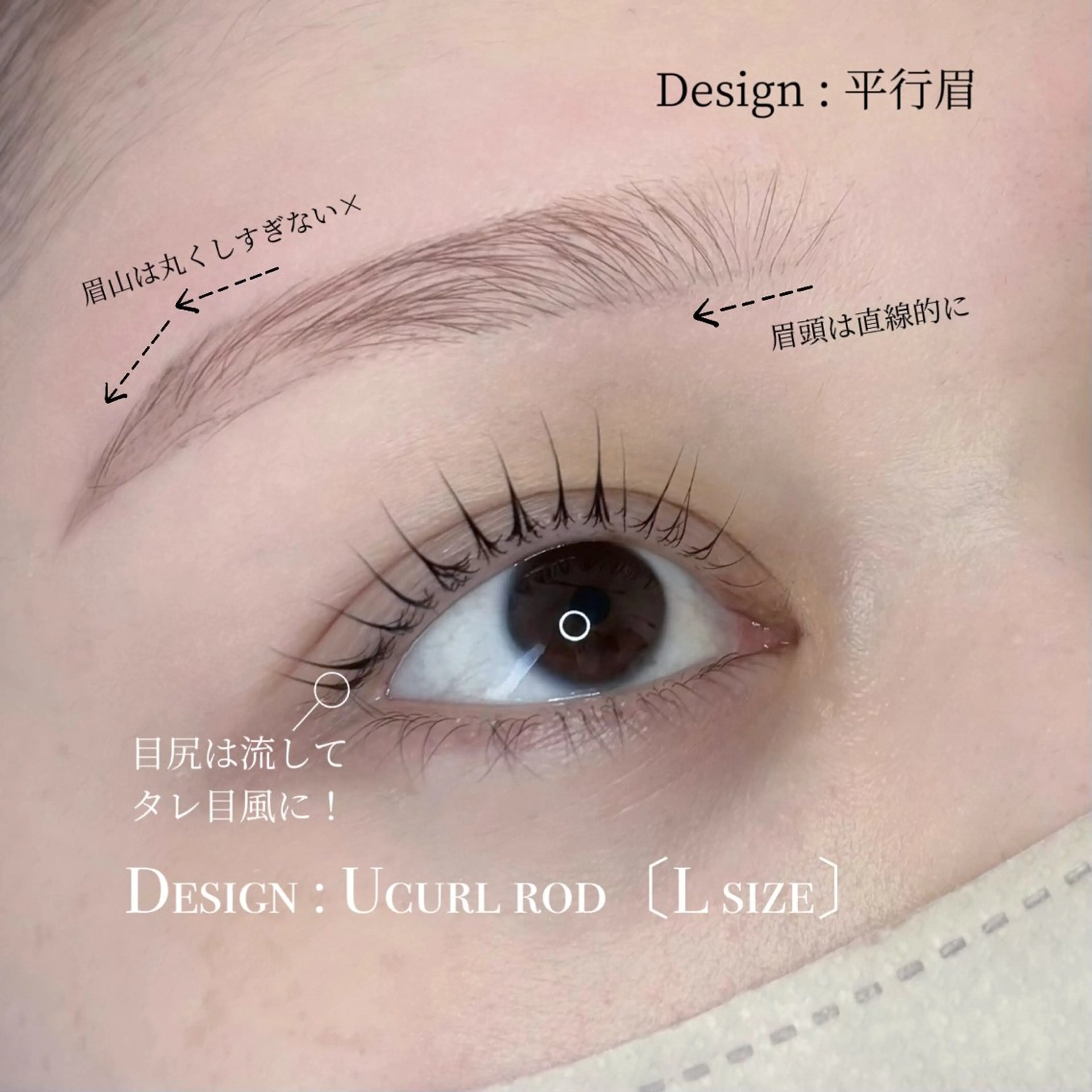 アイブロウ 眉カラー eyelist ✵ Itsukiのマツエク・マツパデザイン