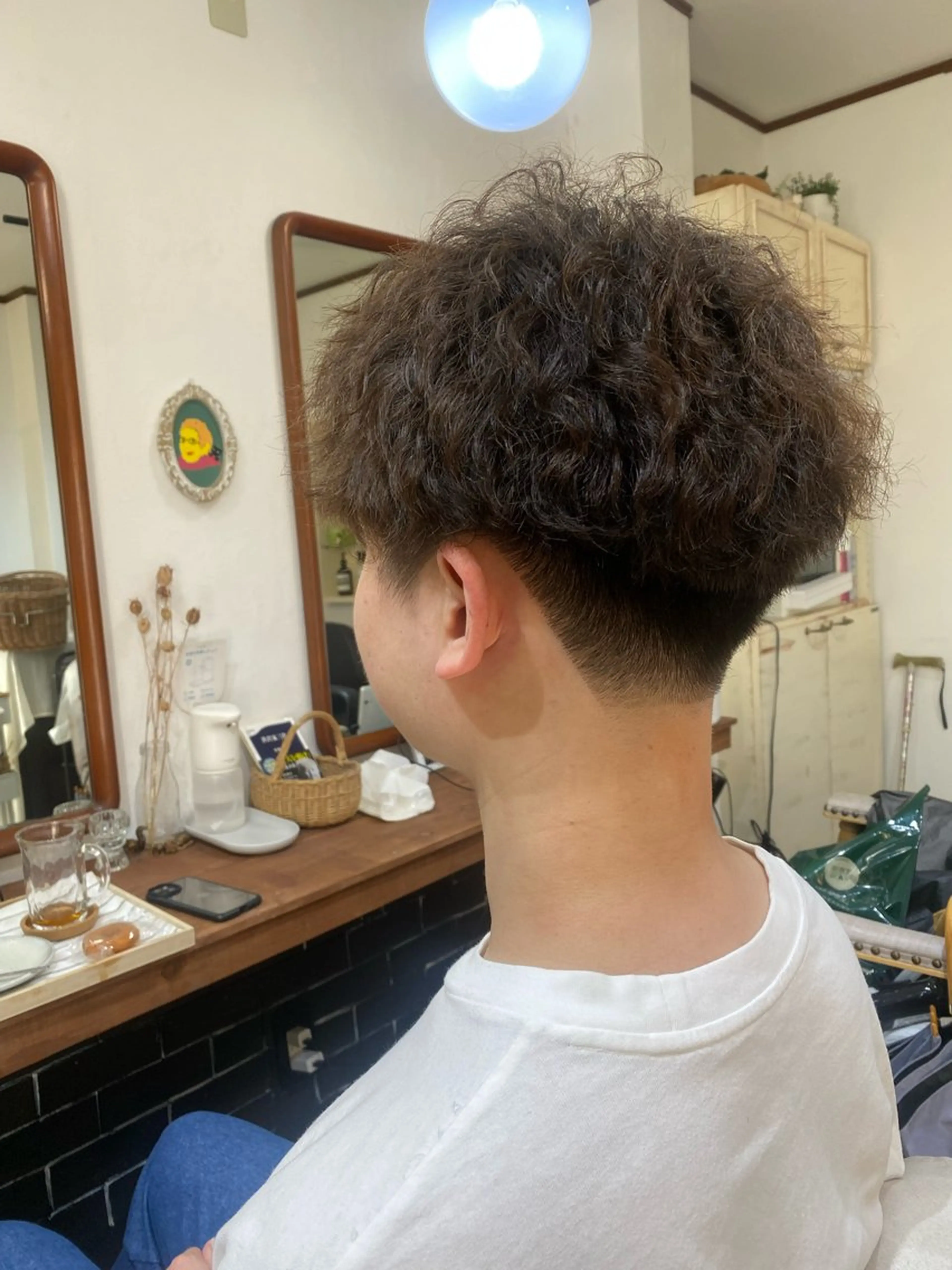 パーマ メンズ Ruri hair magomusumeのヘアスタイル