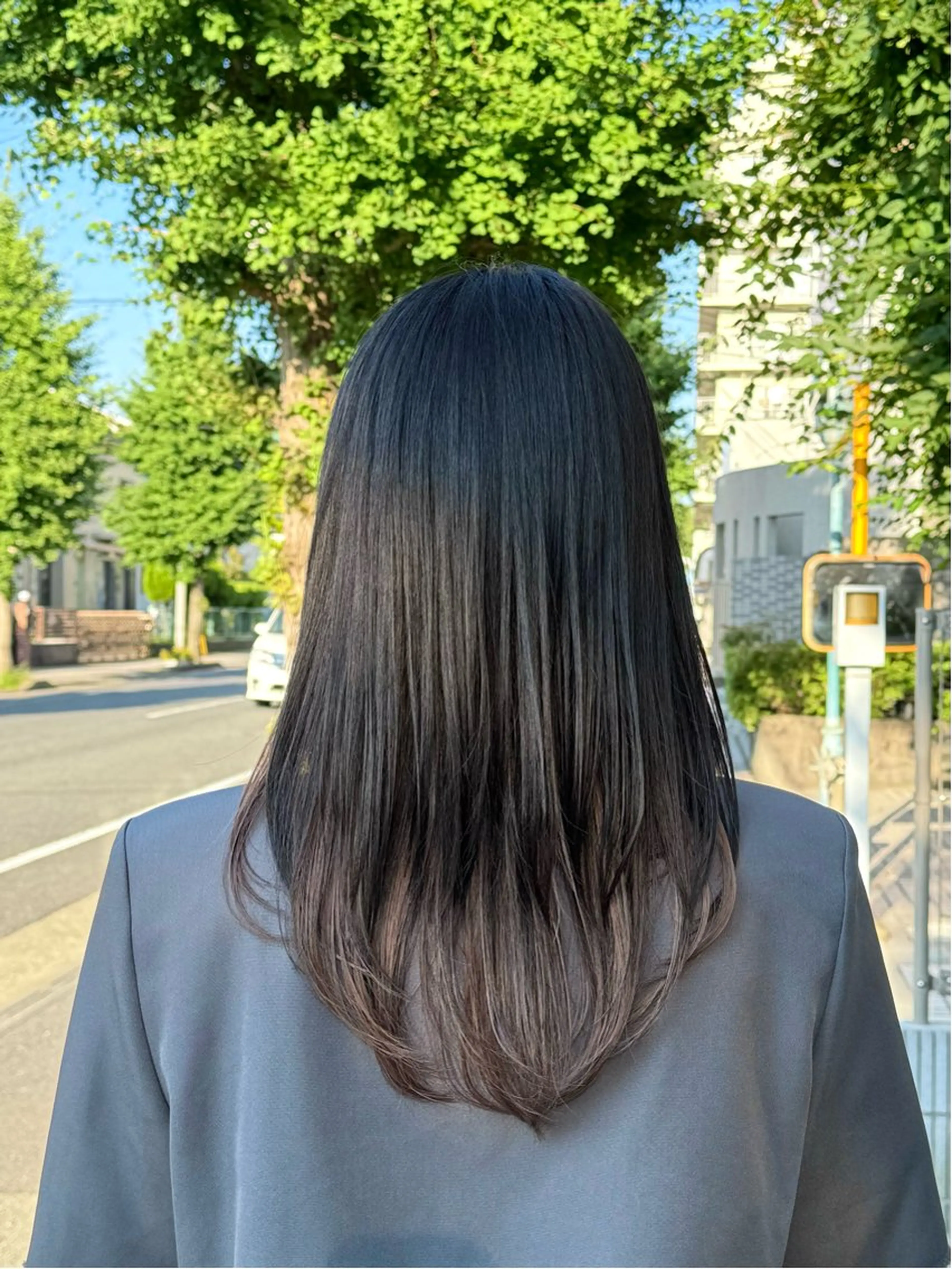 セミロング るな/echelle 【カットモデル募集】のヘアスタイル