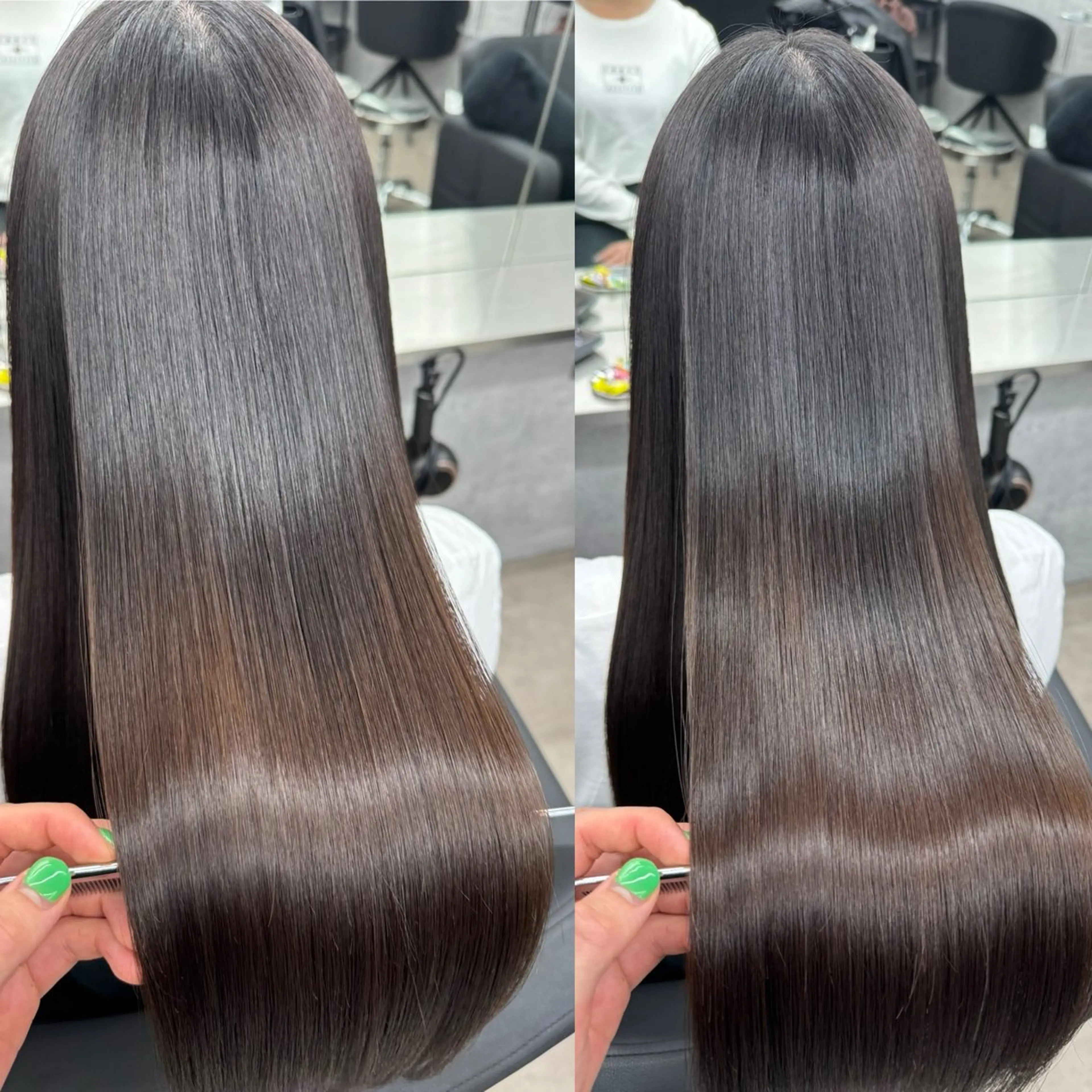ロング カラー 髪質改善 縮毛矯正 トリートメント カット ヘアカラー トリートメント ヘッドスパ 🌈代表 🌈macotoのヘアスタイル