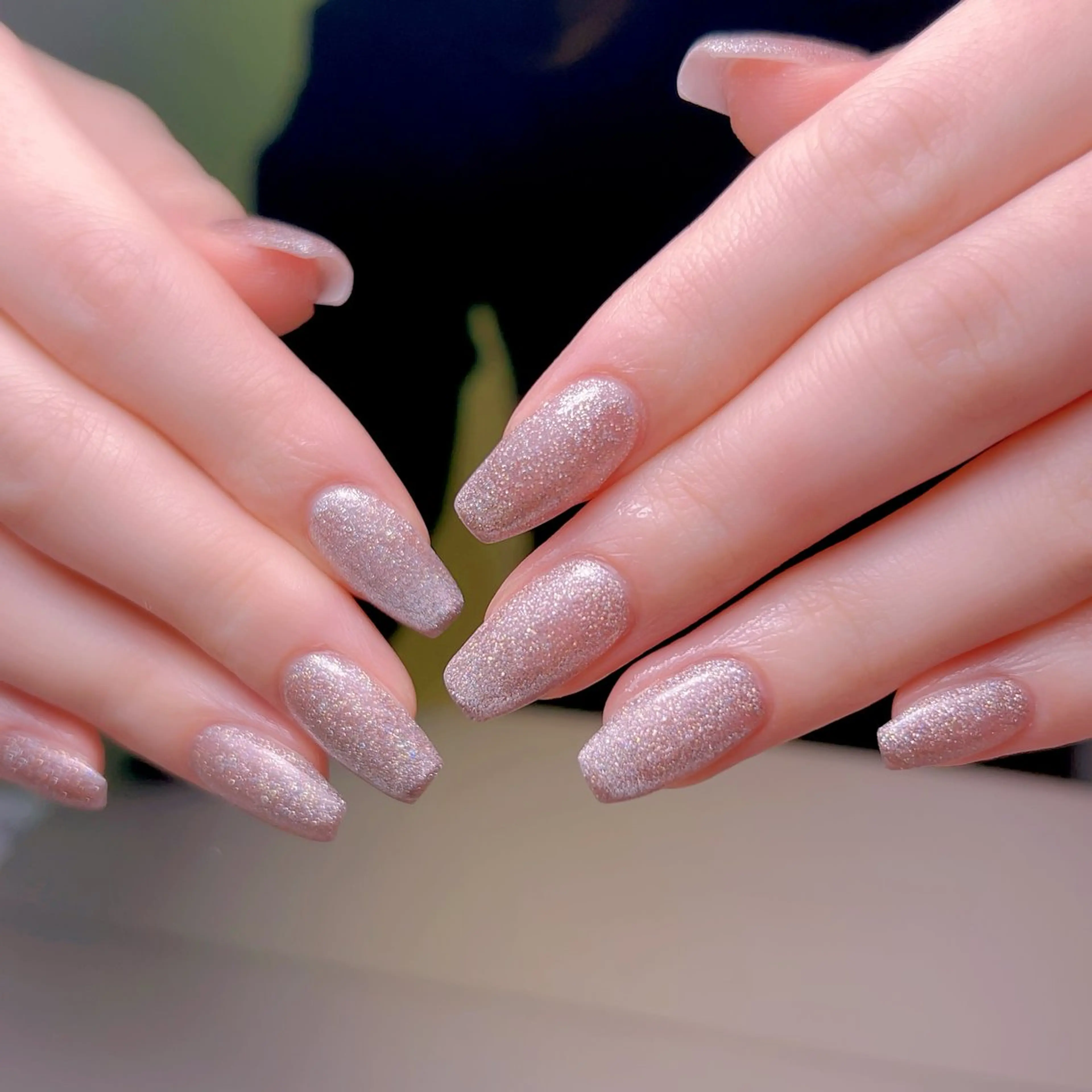 ネイル フレンチネイル ジェルネイル グラデーション 韓国ネイル マグネットネイル ハンドネイル 【長さ出し】 IRIS NAILのネイルデザイン