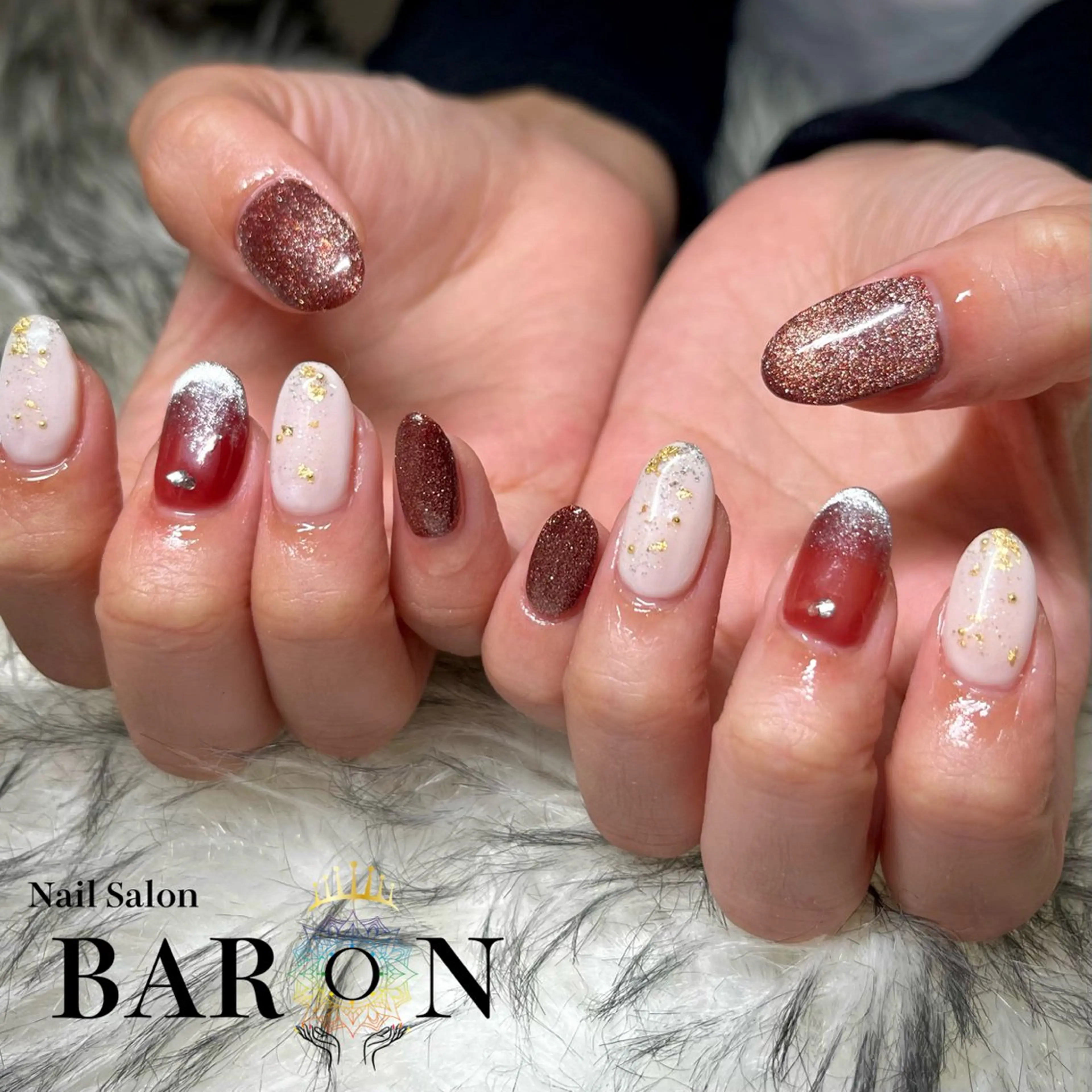 ネイル ハンドネイル ☆SAKI☆ BARON 店長のネイルデザイン