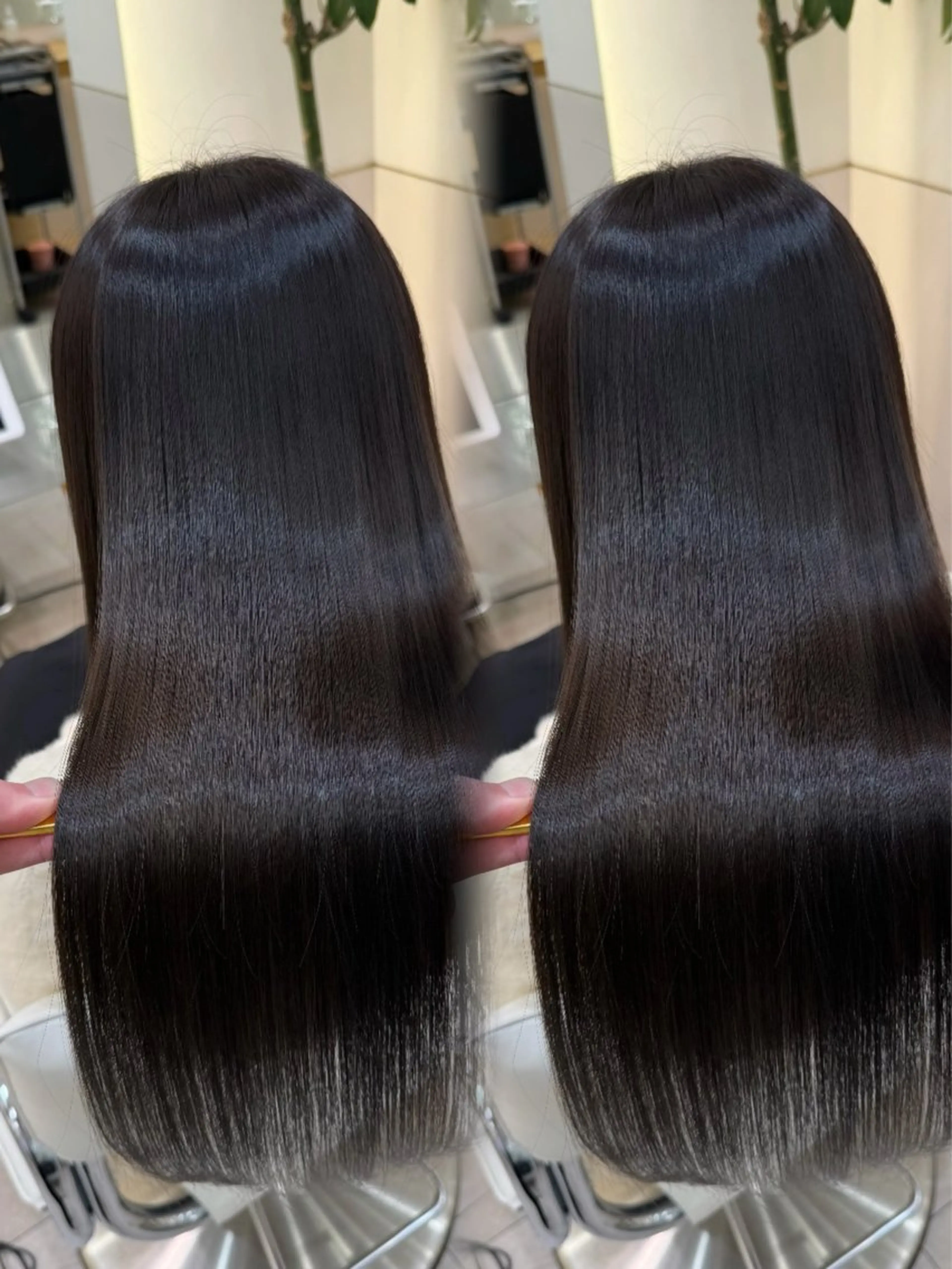 セミロング 新宿/韓国ヘア kurea🎀のヘアスタイル