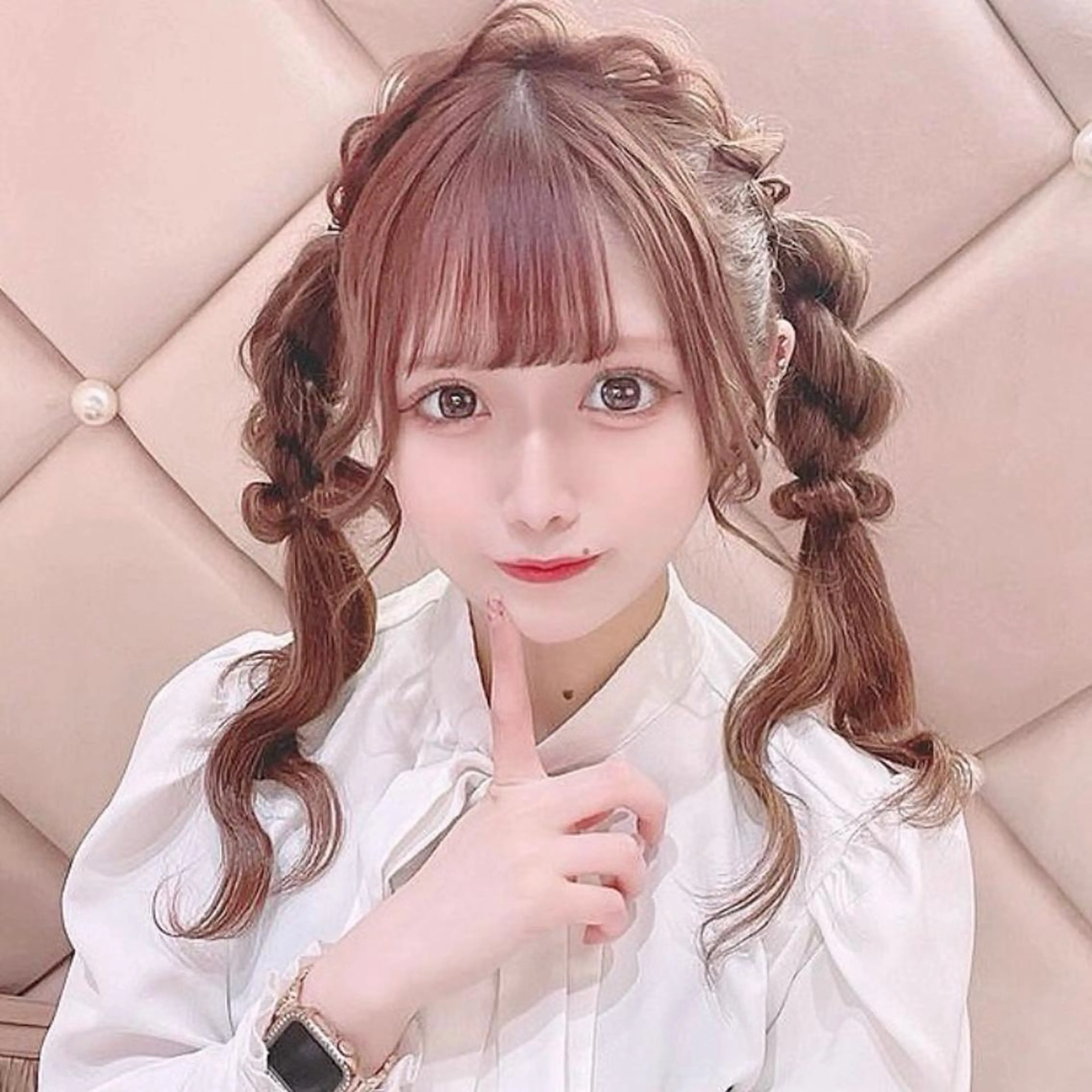 ロング ヘアアレンジ ツインテール 🎀ふわふわアイドル ヘアメ🎀AYANEのヘアスタイル