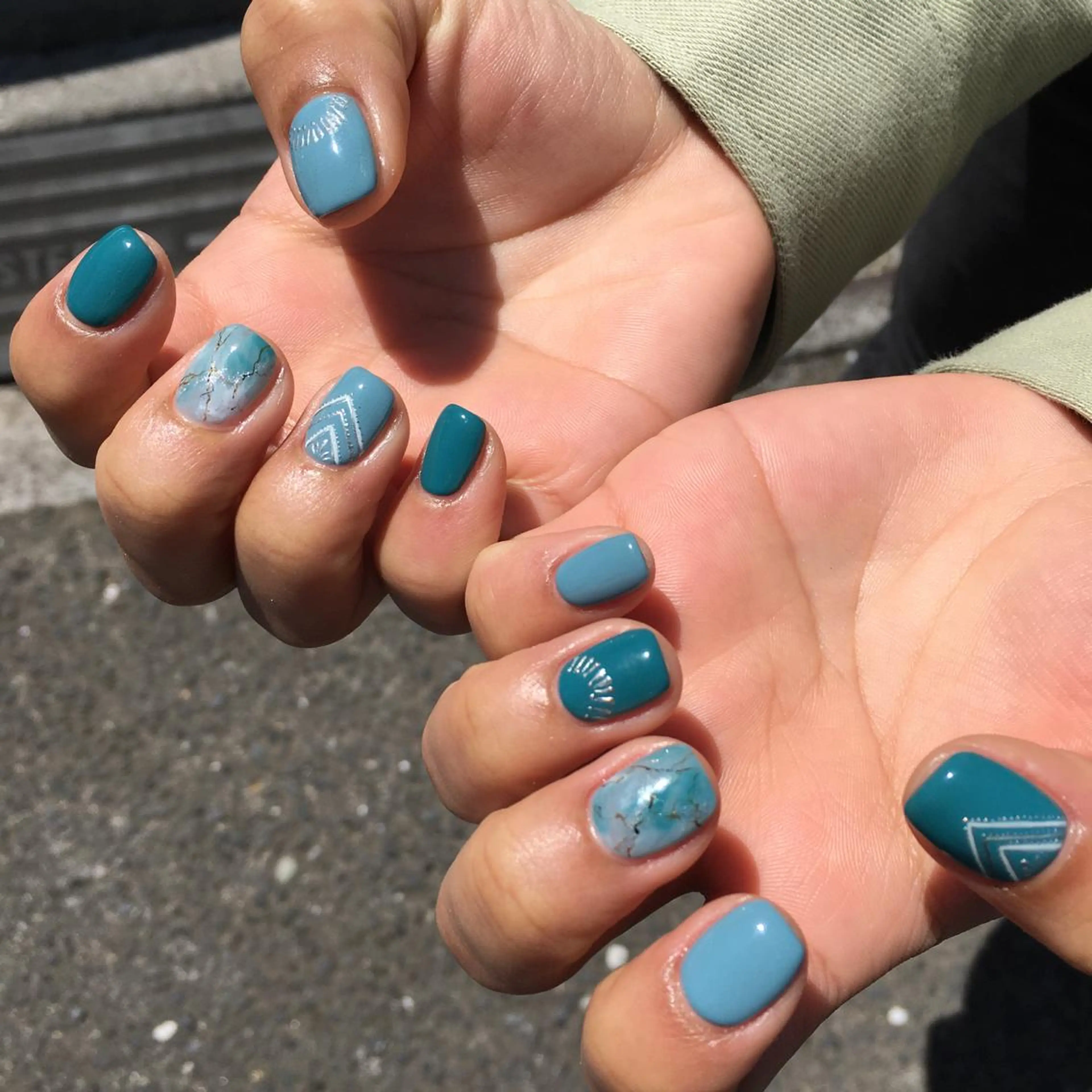 ネイル アートネイル ハンドネイル kipinail 川﨑えりかのネイルデザイン