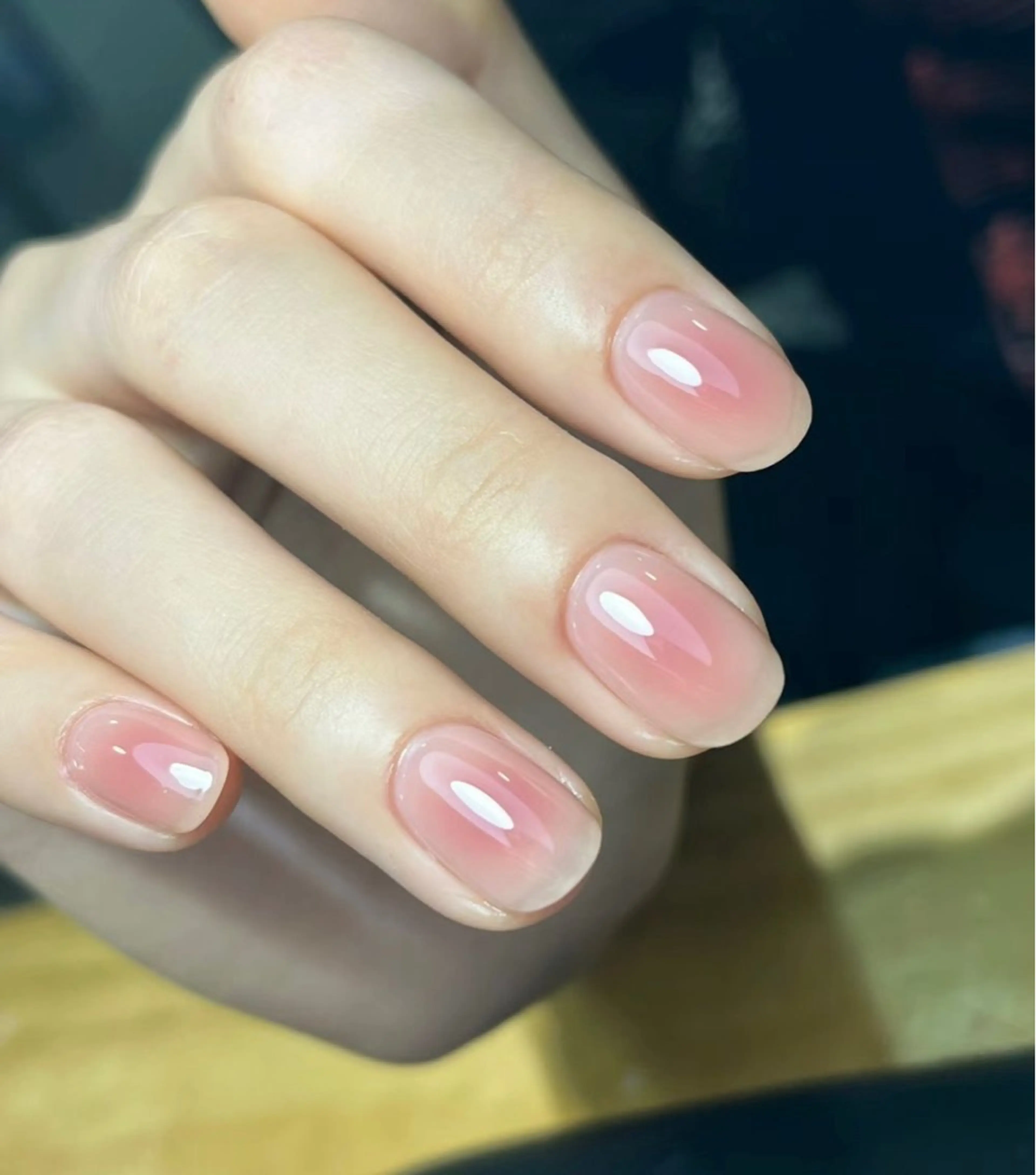 🦋NEW OPEN🦋初回オフ無料✨チークネイル +パーツ2個 ☆5880【期間限定 】4980✨の写真