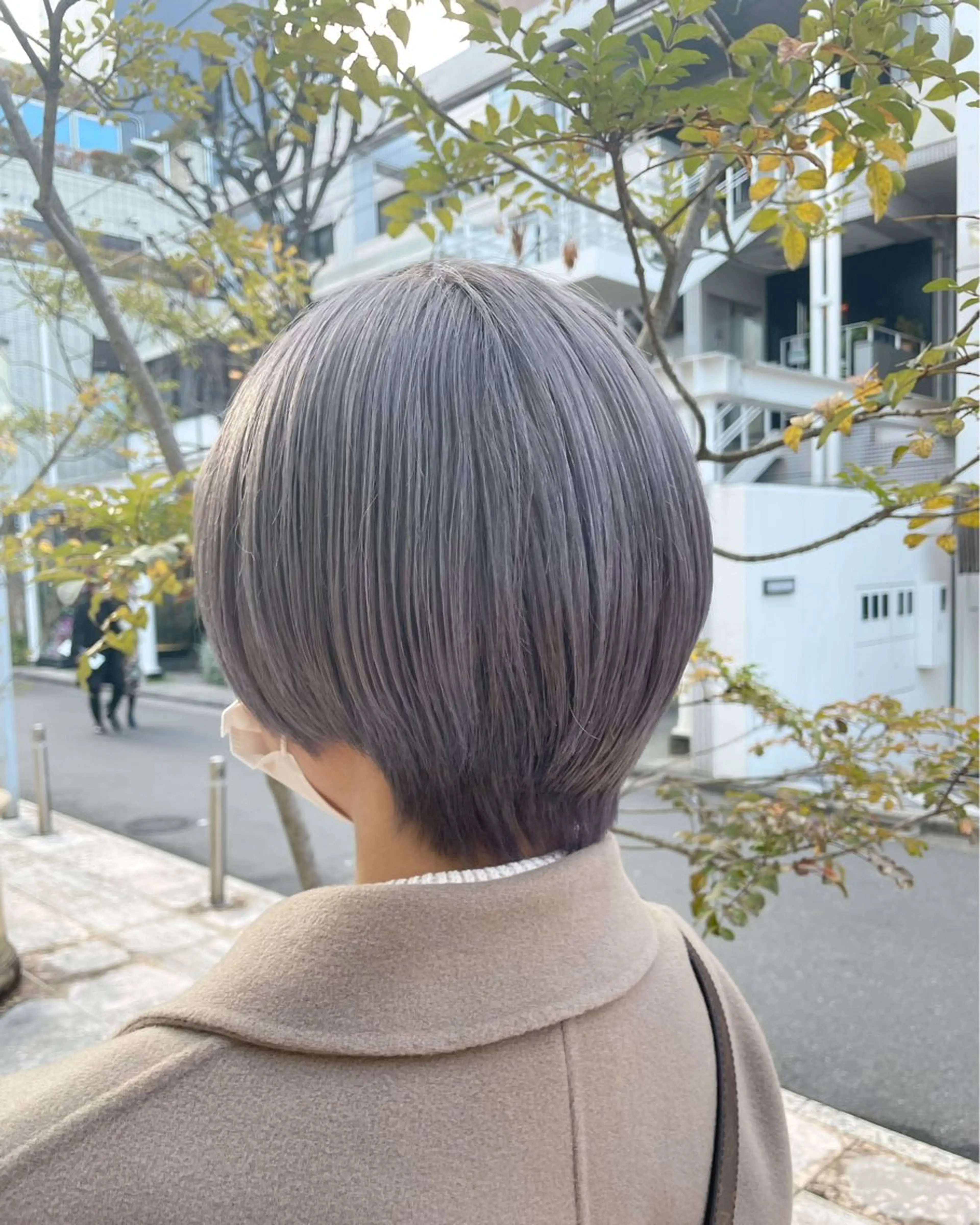 ショート カラー ヘアカラー トリートメント 🌜美髪矯正/艶髪 /ボブ/こころ🌛のヘアスタイル