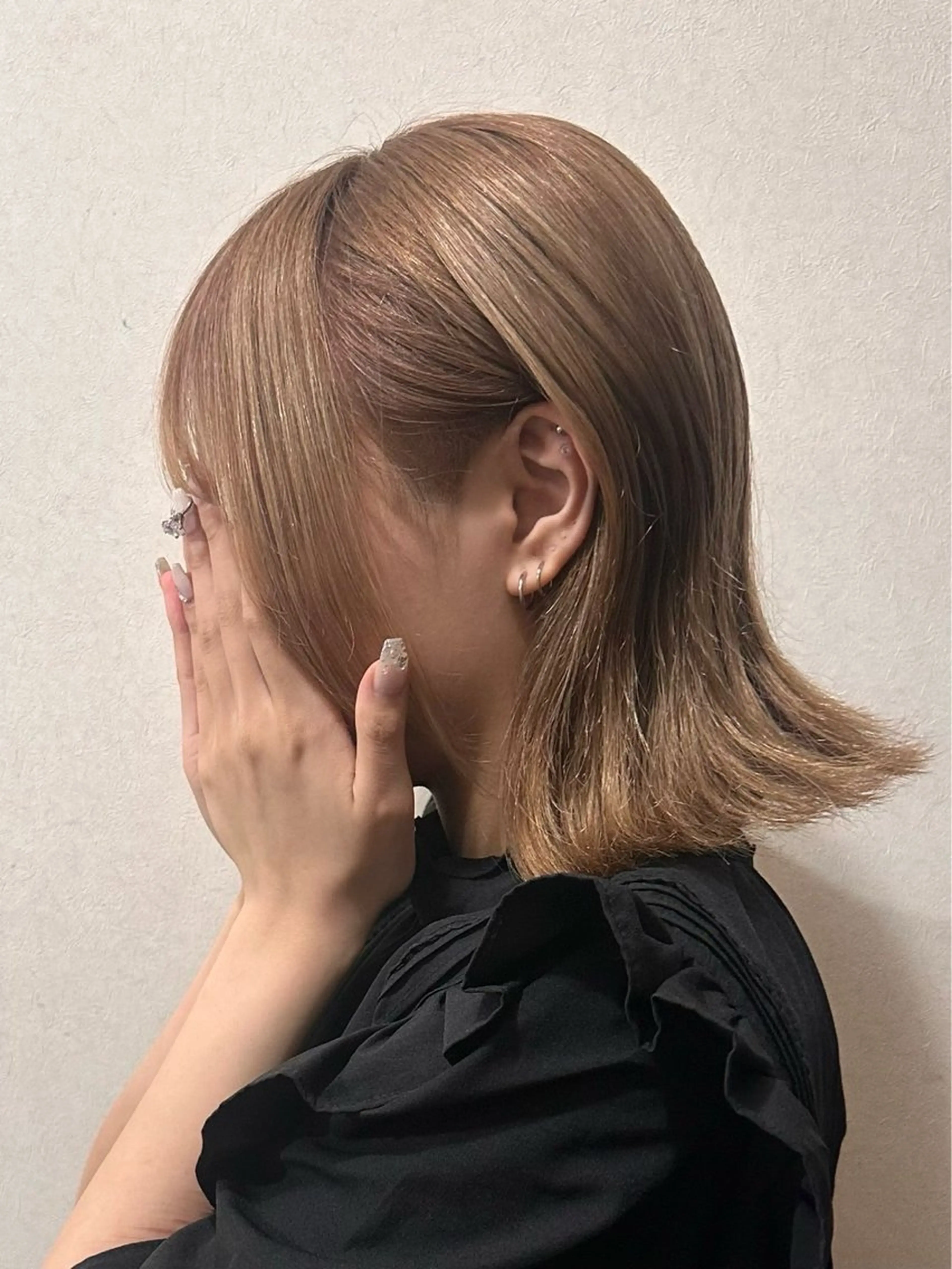 髪質改善カラー（リタッチ）+スチーム+デトックス+CMCトリートメントの写真