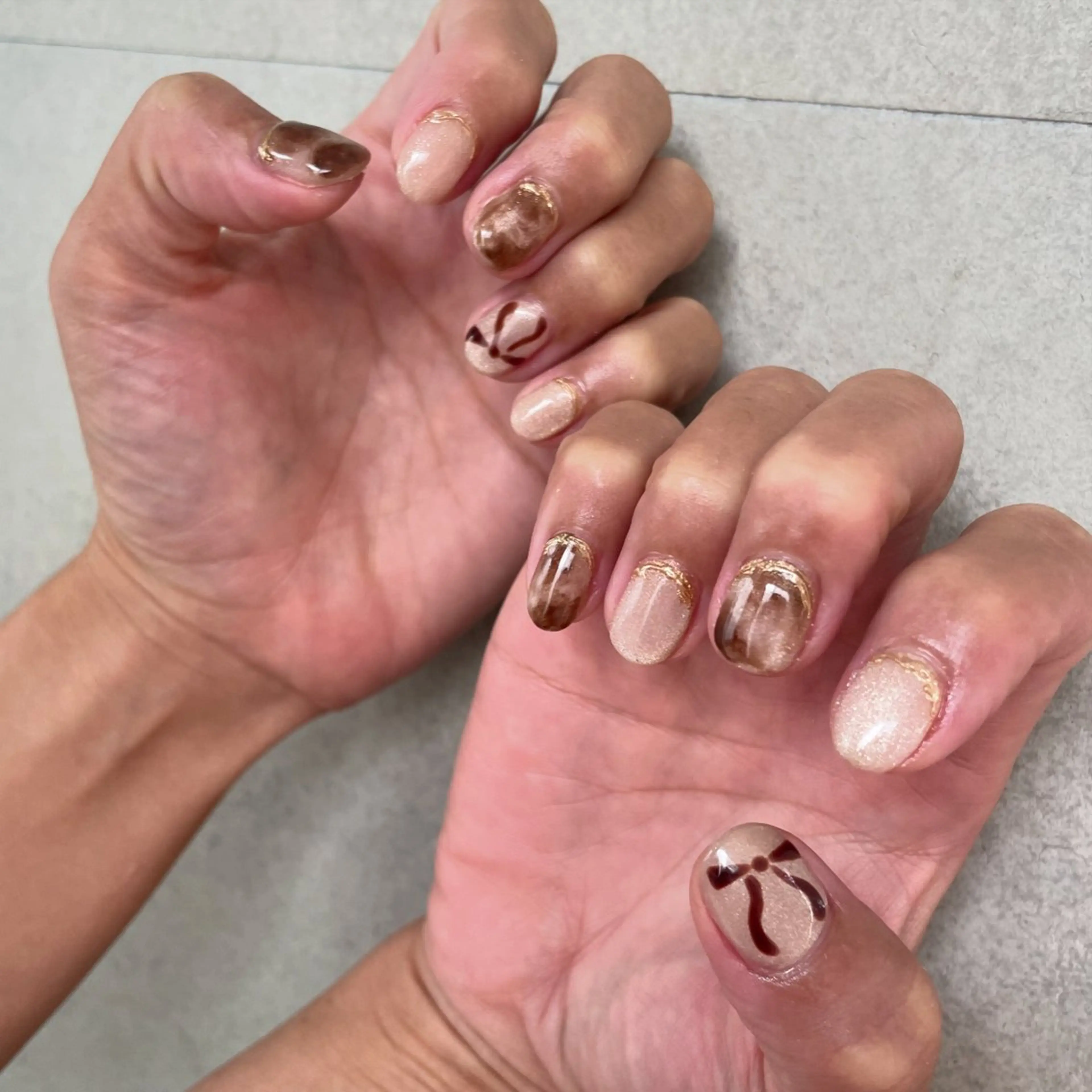 ネイル Yu_me 北堀江 chikaのネイルデザイン