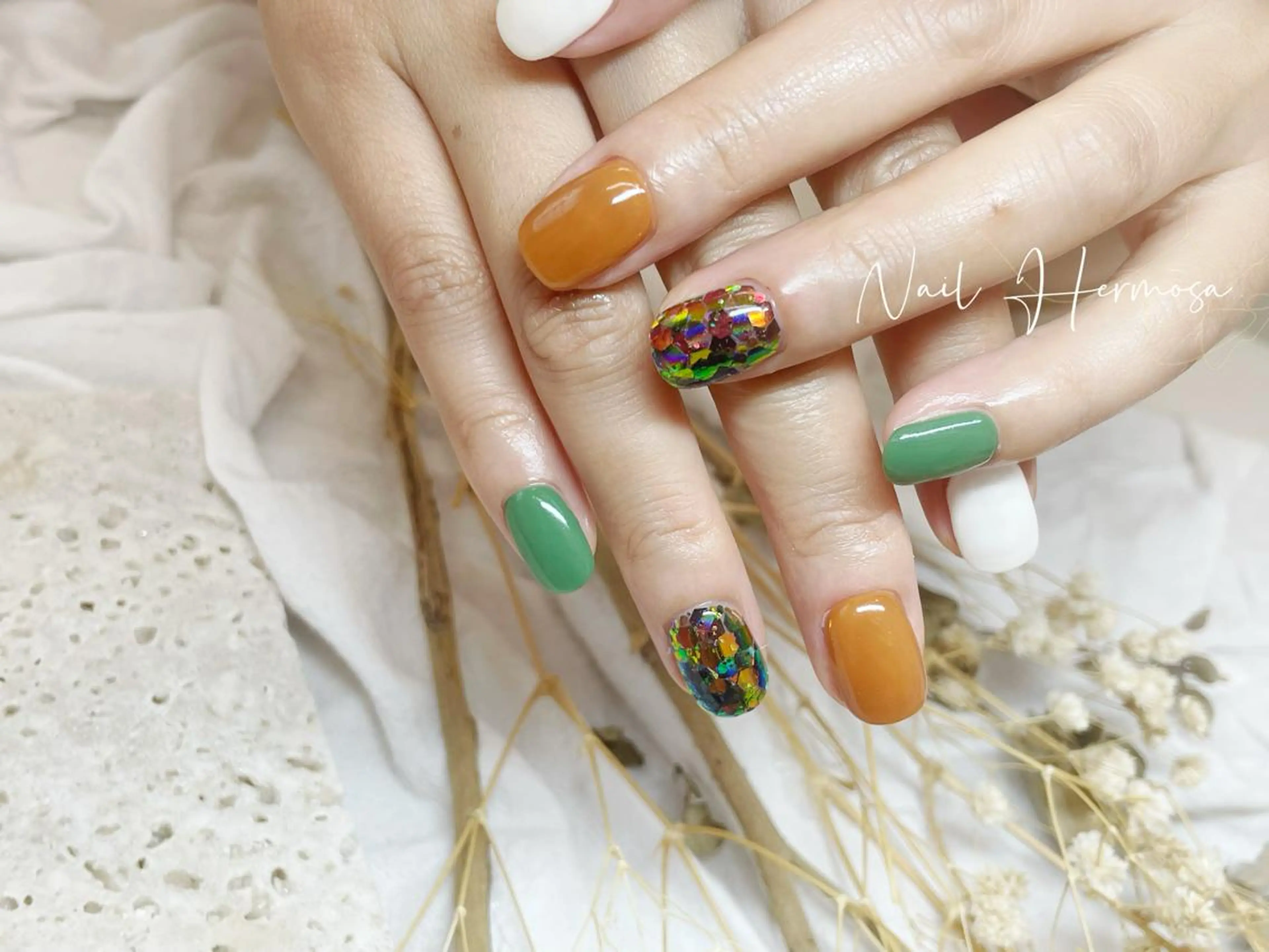 ネイル 桜ネイル 長さ出し フラッシュネイル フラワーネイル フットネイル ハンドネイル ネイル エルモサのネイルデザイン