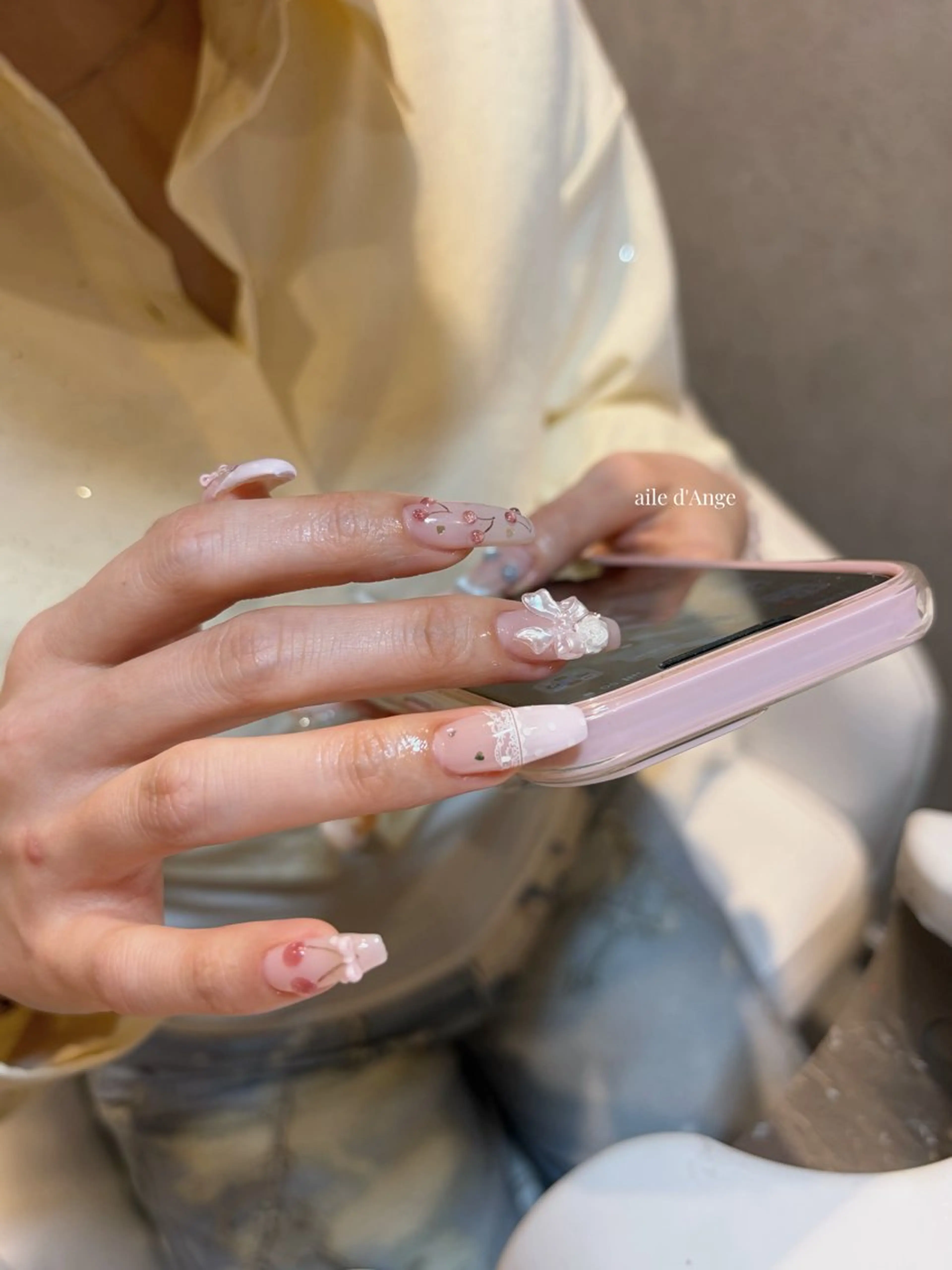 ネイル ハンドネイル フットネイル ailed'Ange 🍒miuのネイルデザイン