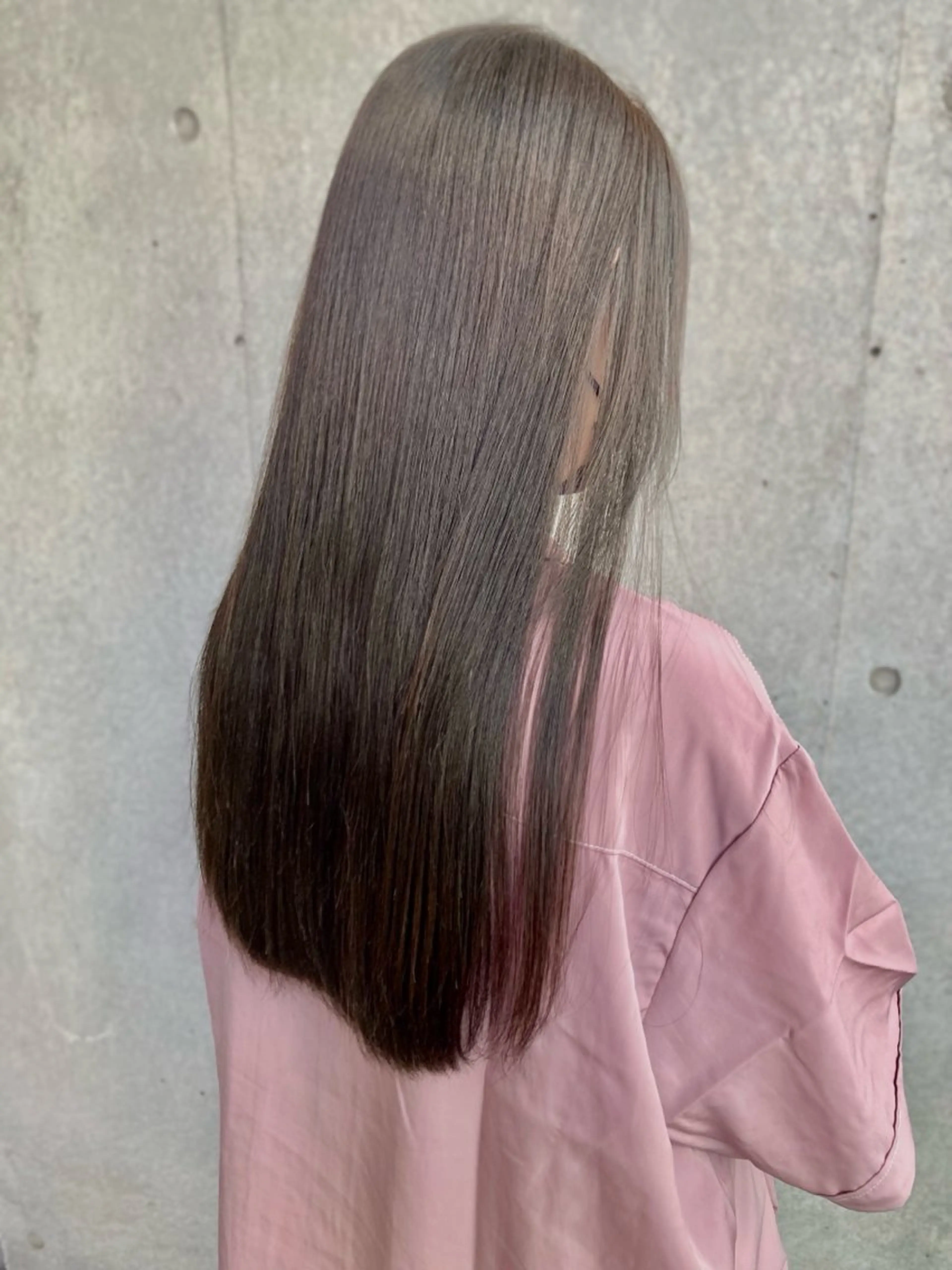 カラー＋3stepトリートメント💜の写真