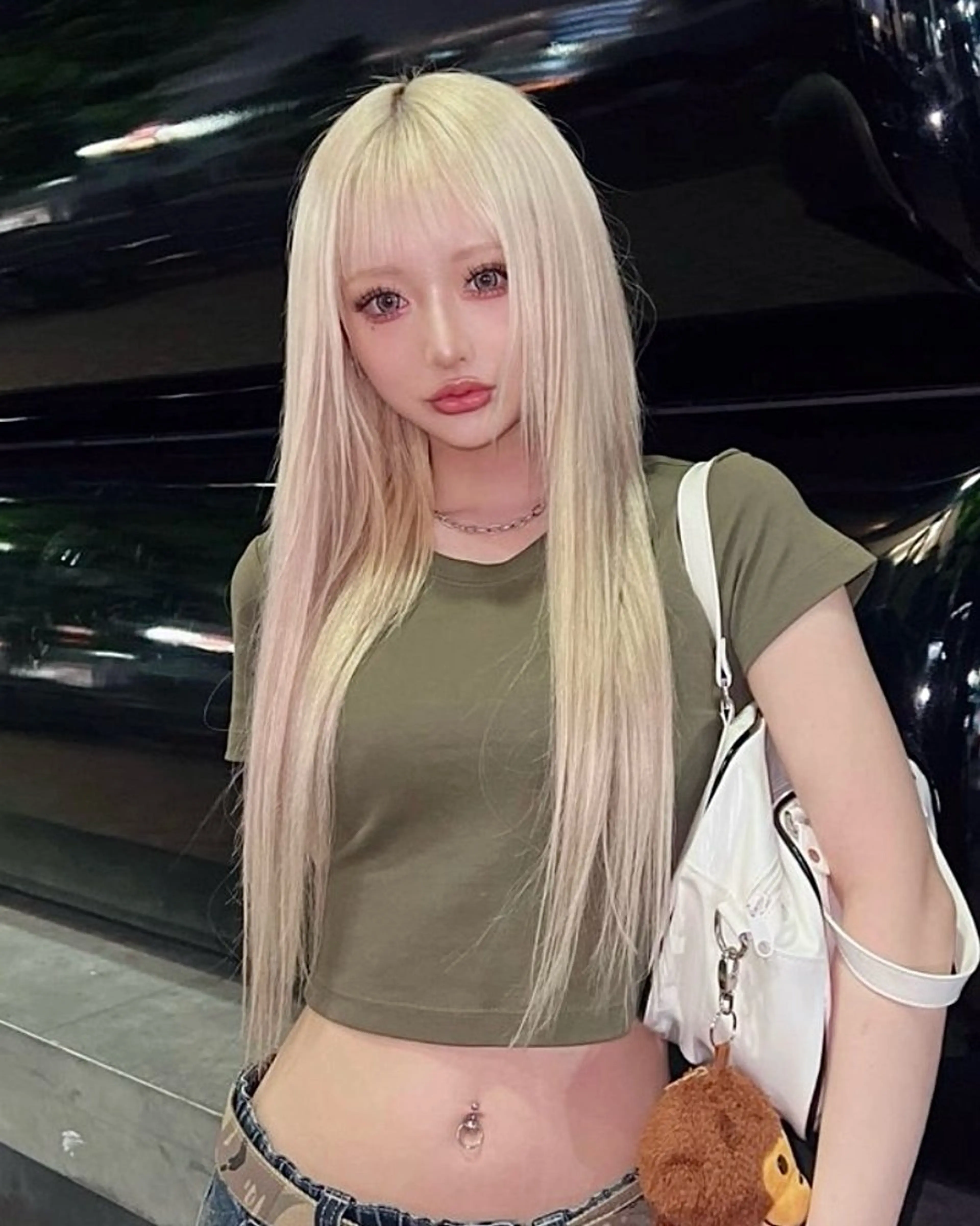 ロング カラー 糸川 伸樹のヘアスタイル