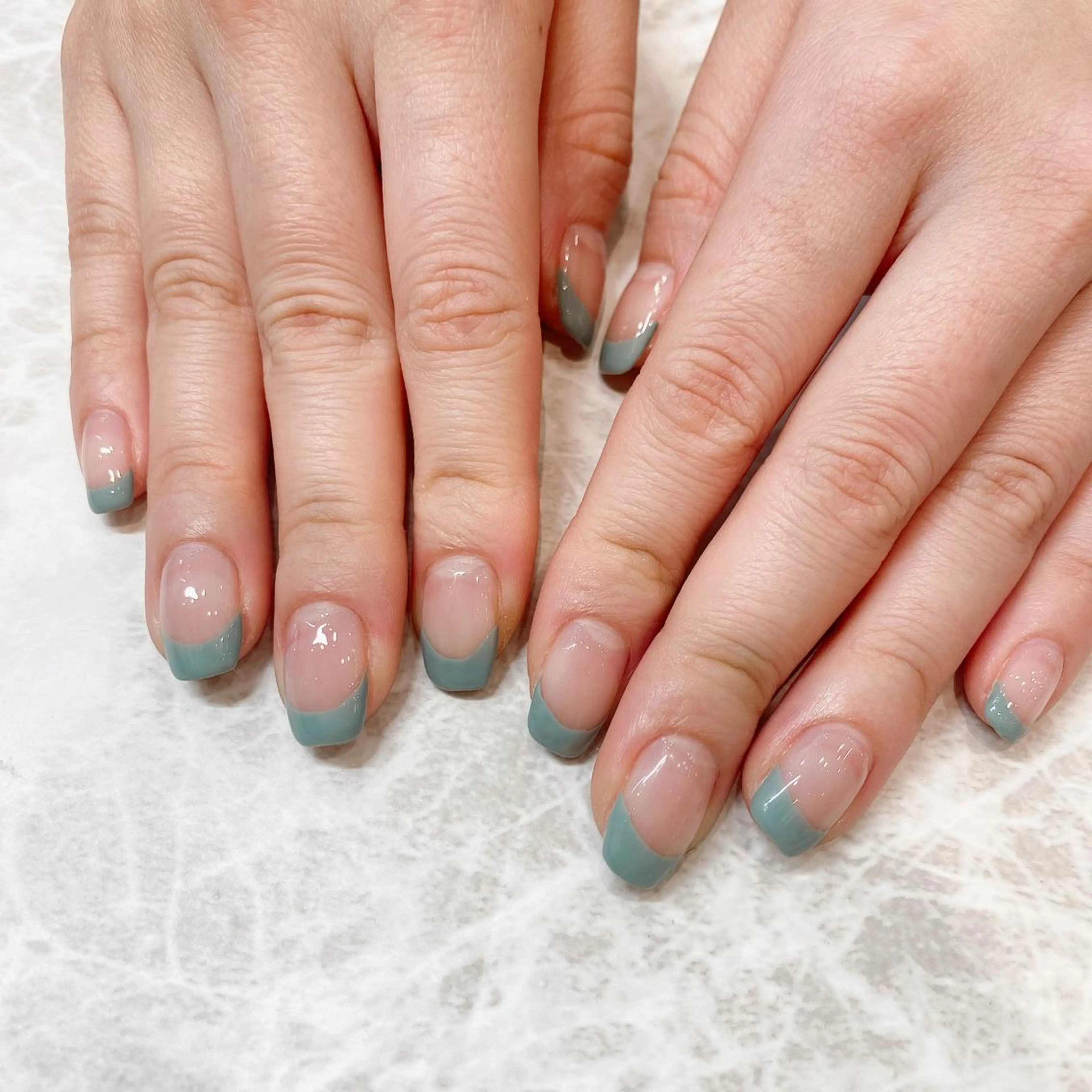 ネイル フレンチネイル 関谷 真登佳のネイルデザイン