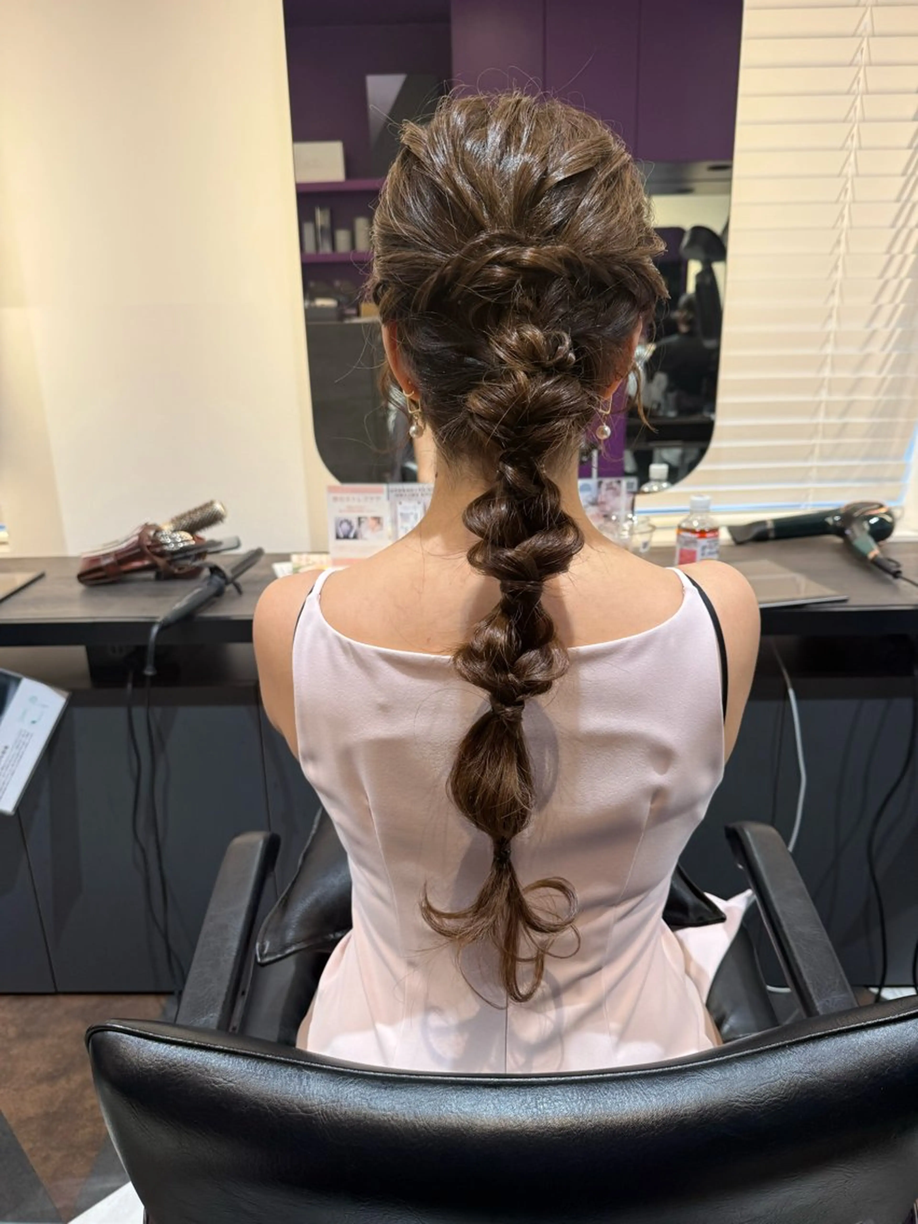 ロング ヘアアレンジ 加藤 まりえのヘアスタイル