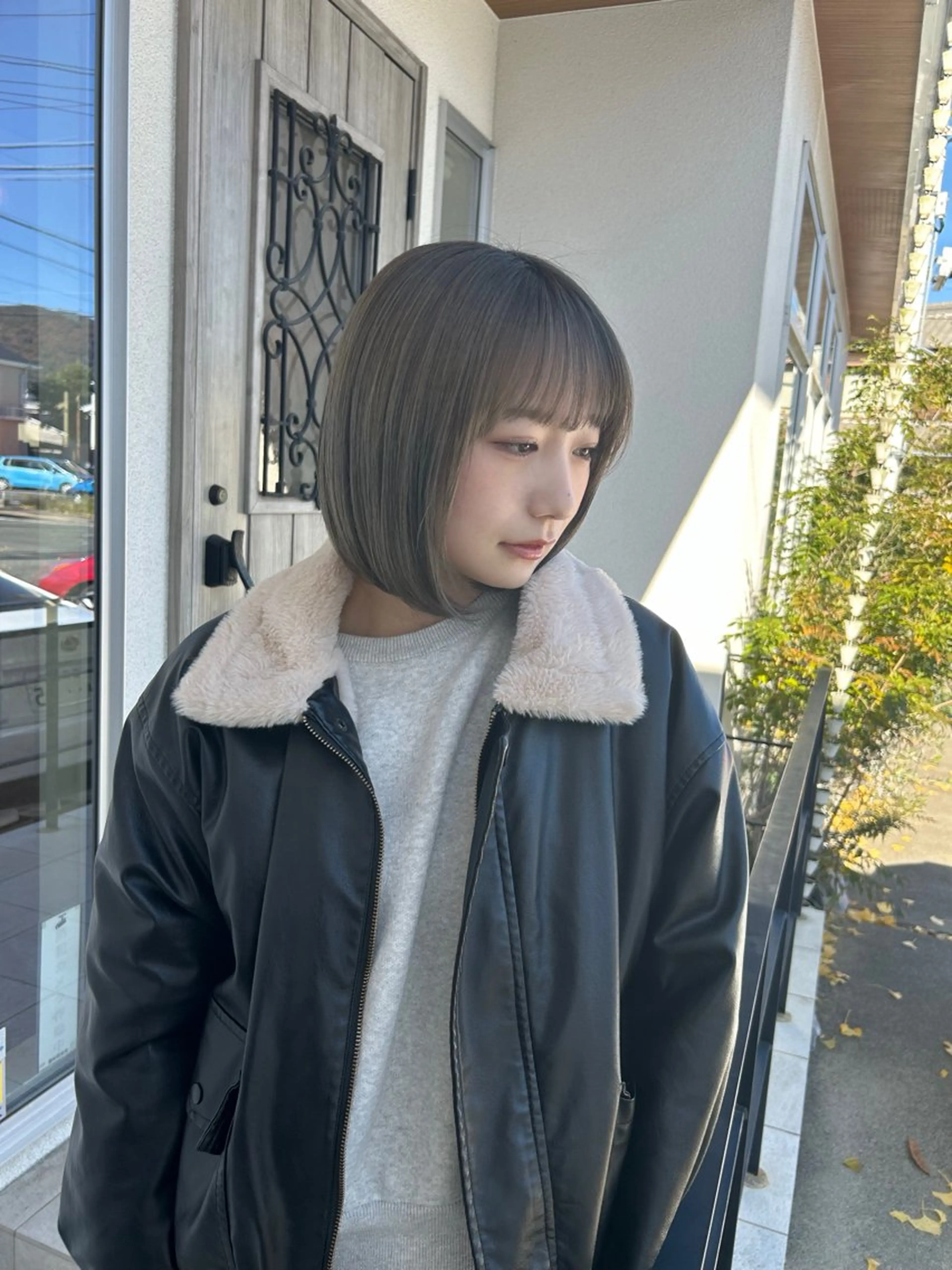 ショート カラー 神谷 凪のヘアスタイル