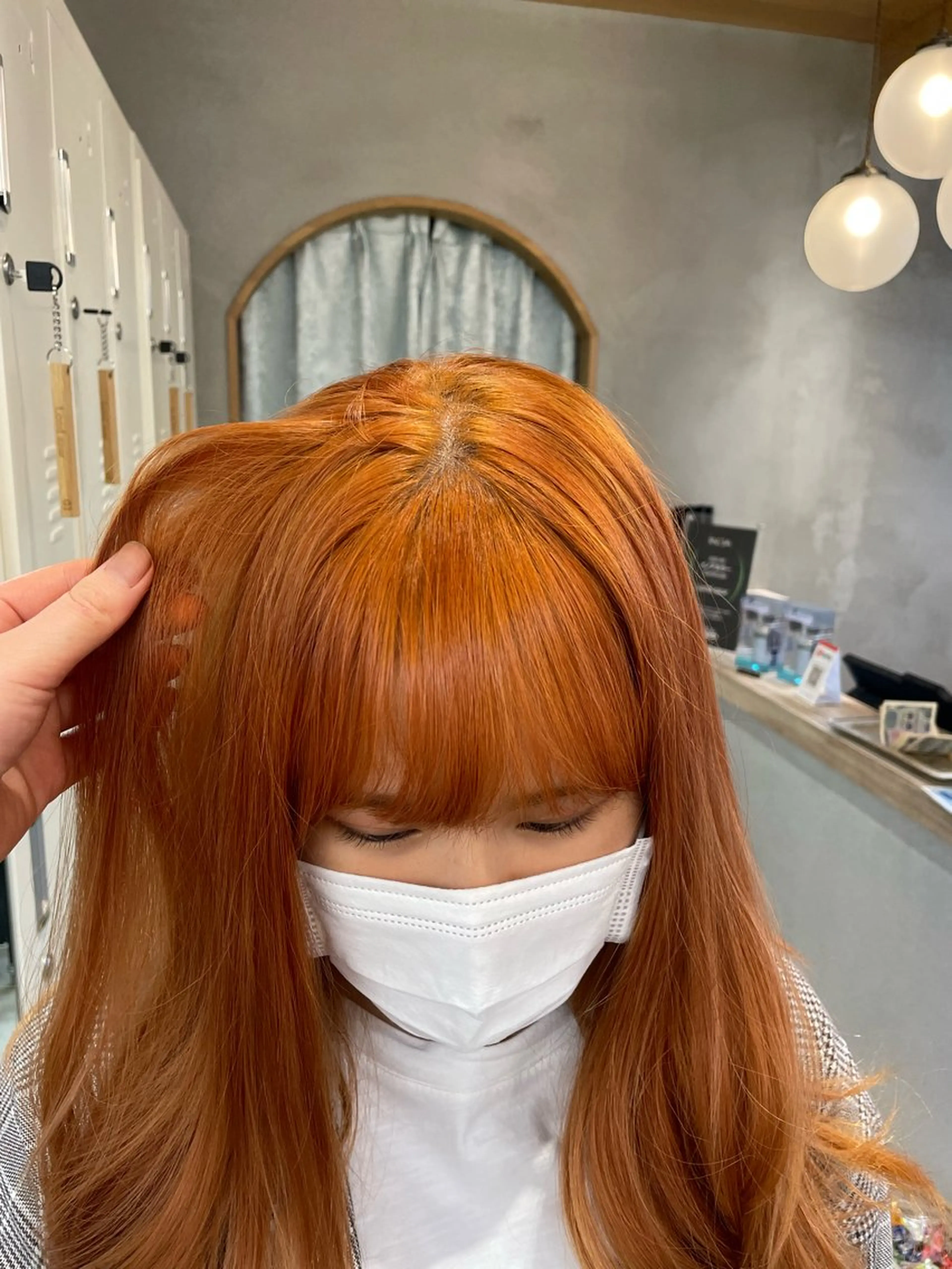 ロング ヘアカラー オリーブベージュ/シ ョートボブたまき🧡のヘアスタイル