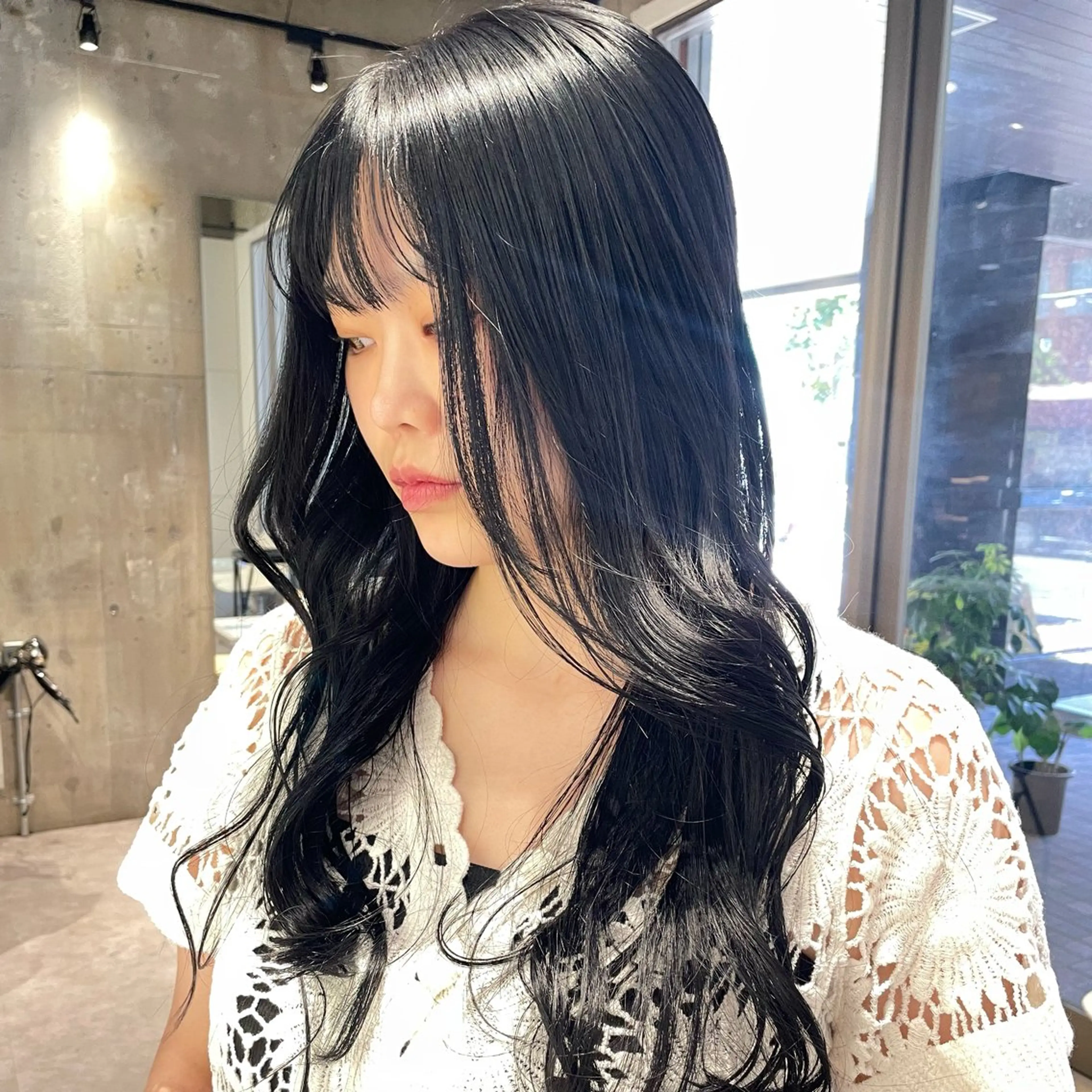 【人気No.1🥇】　　　　骨格似合わせカット✂︎+イルミナカラー+イイスタンダード2stepトリートメント✨の写真