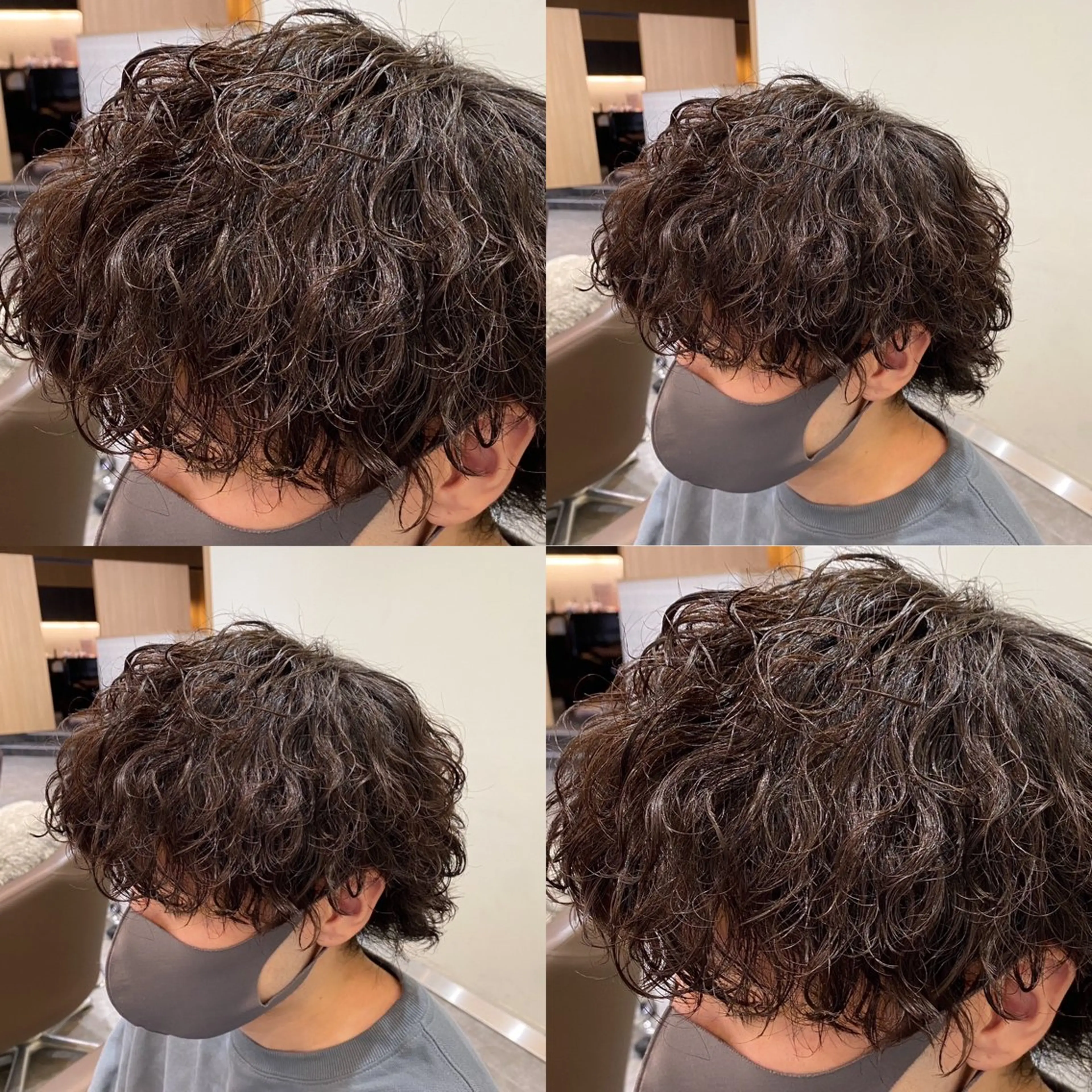 パーマ メンズ メンズ特化LIBER 石川玲央のヘアスタイル