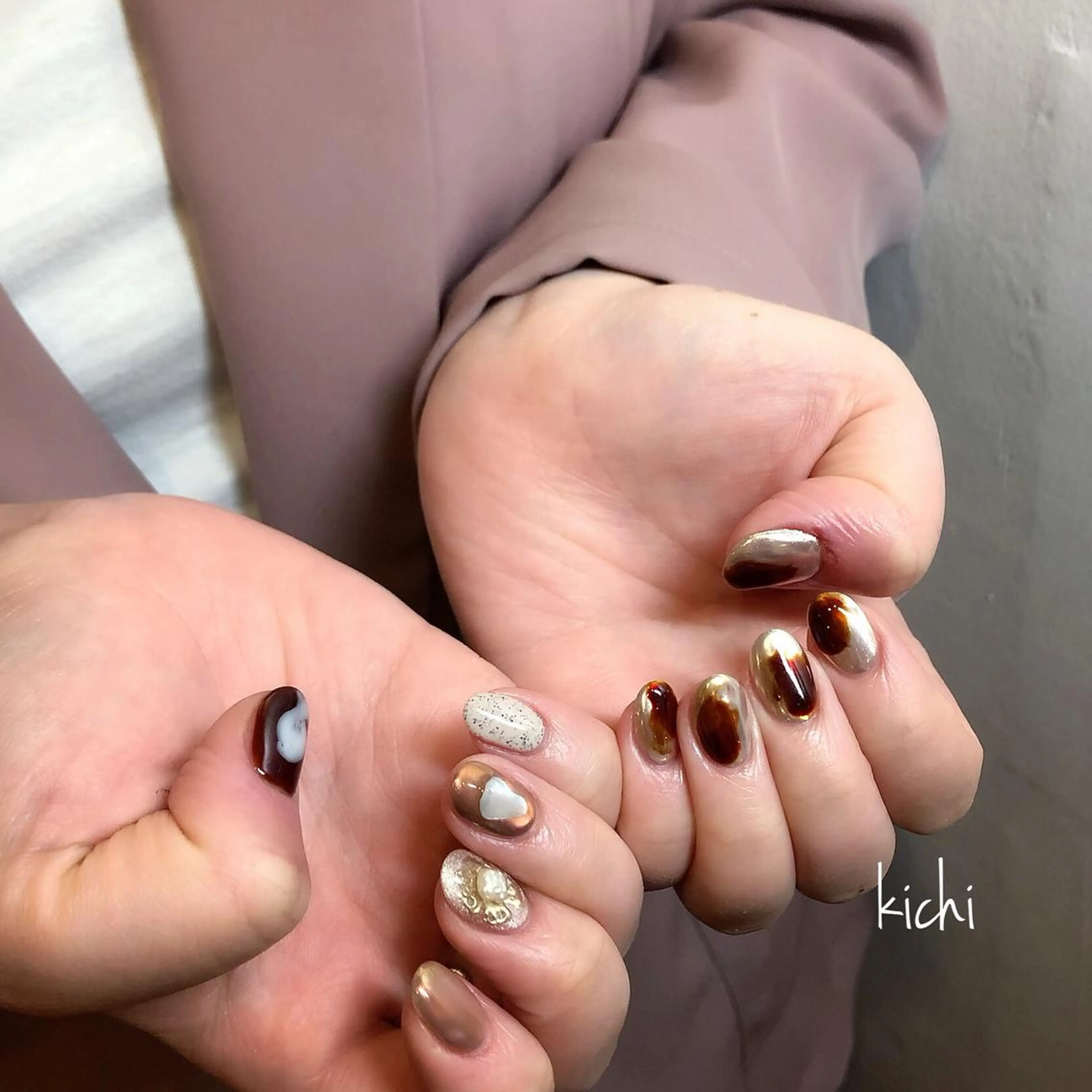 ネイル kichi･: *のネイルデザイン