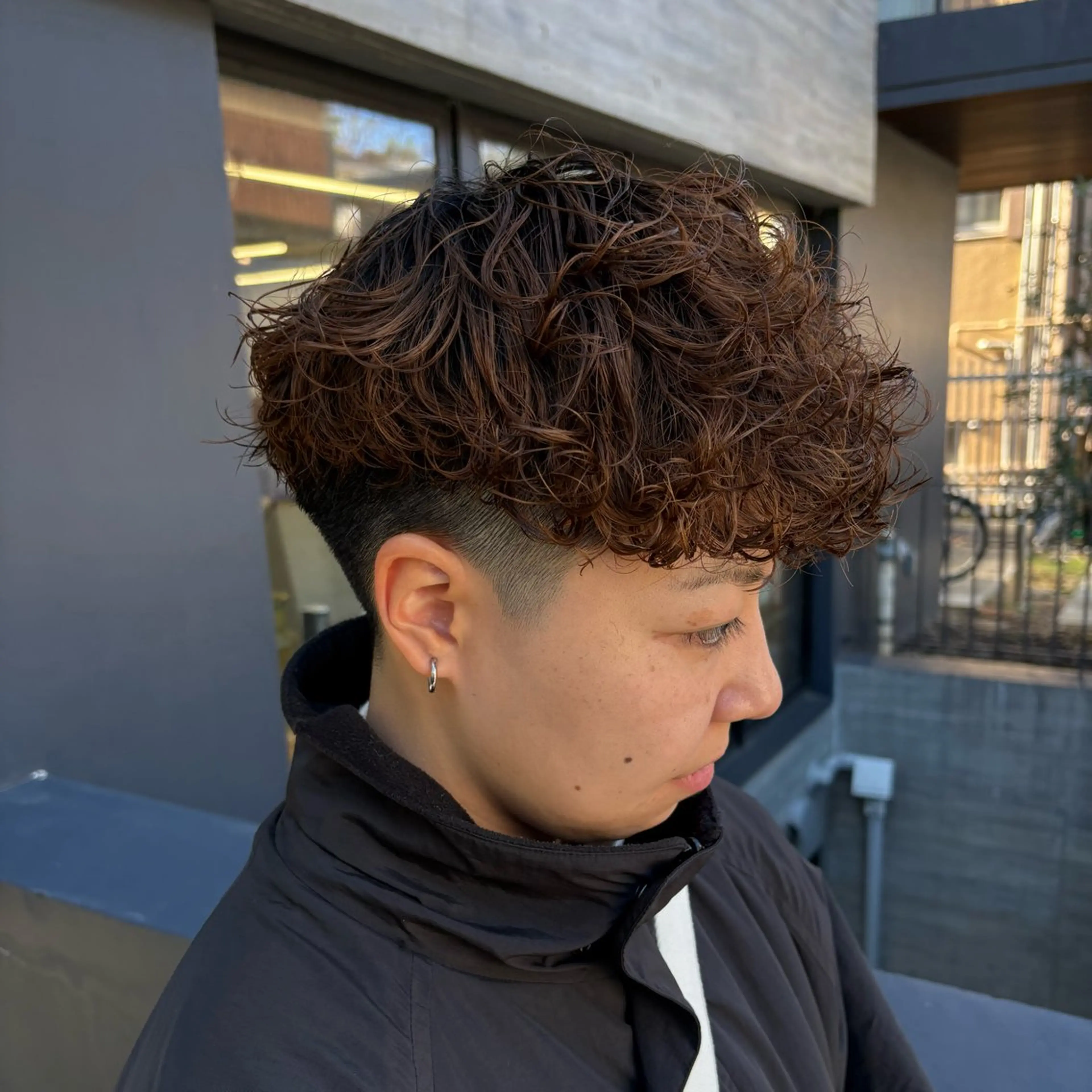 パーマ メンズ メンズパーマ プードルパーマ プードルパーマ パーマ 【メンズ特化】 イマダナツミのヘアスタイル