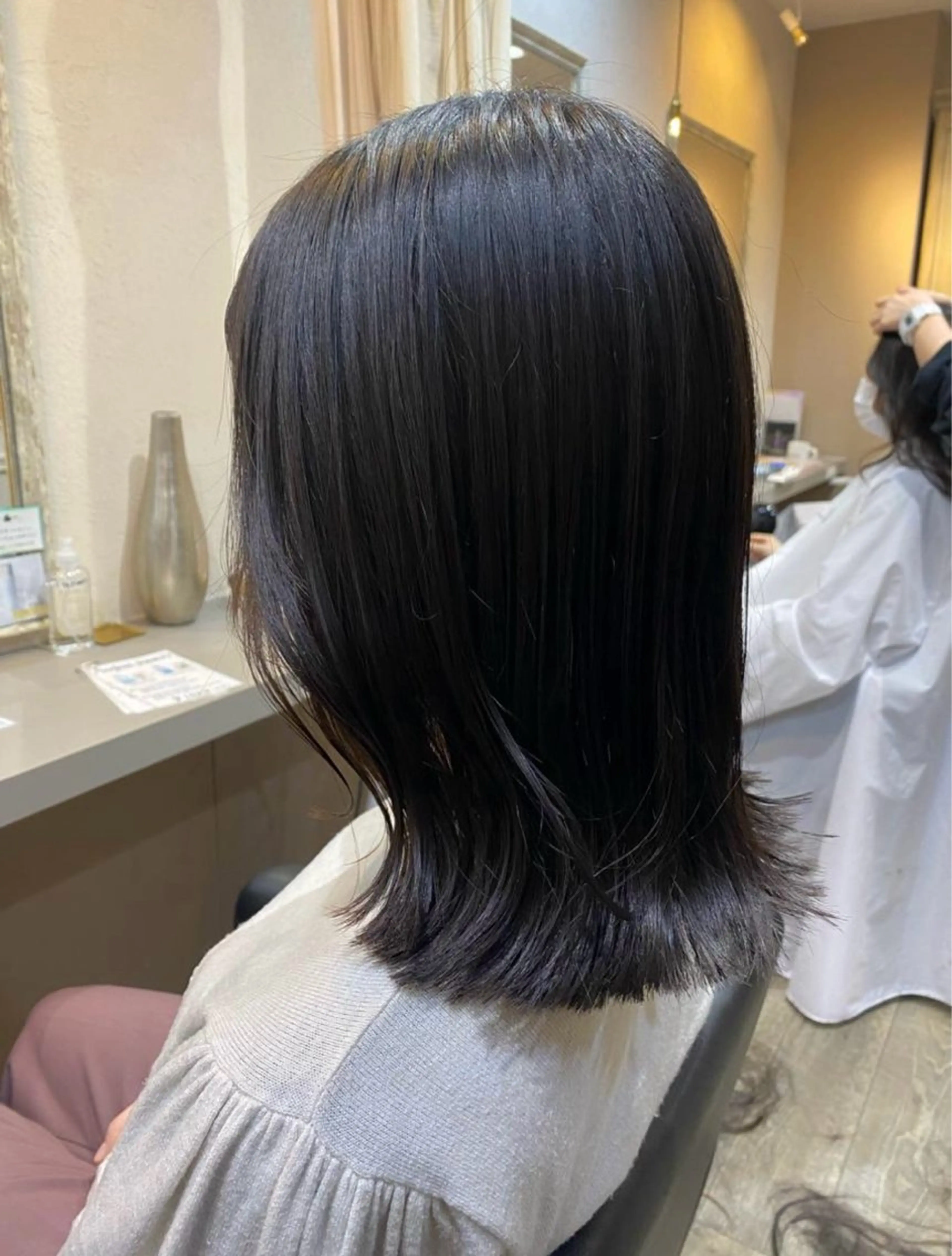 セミロング カラー 透明感カラー/ボブ/ yuukaのヘアスタイル