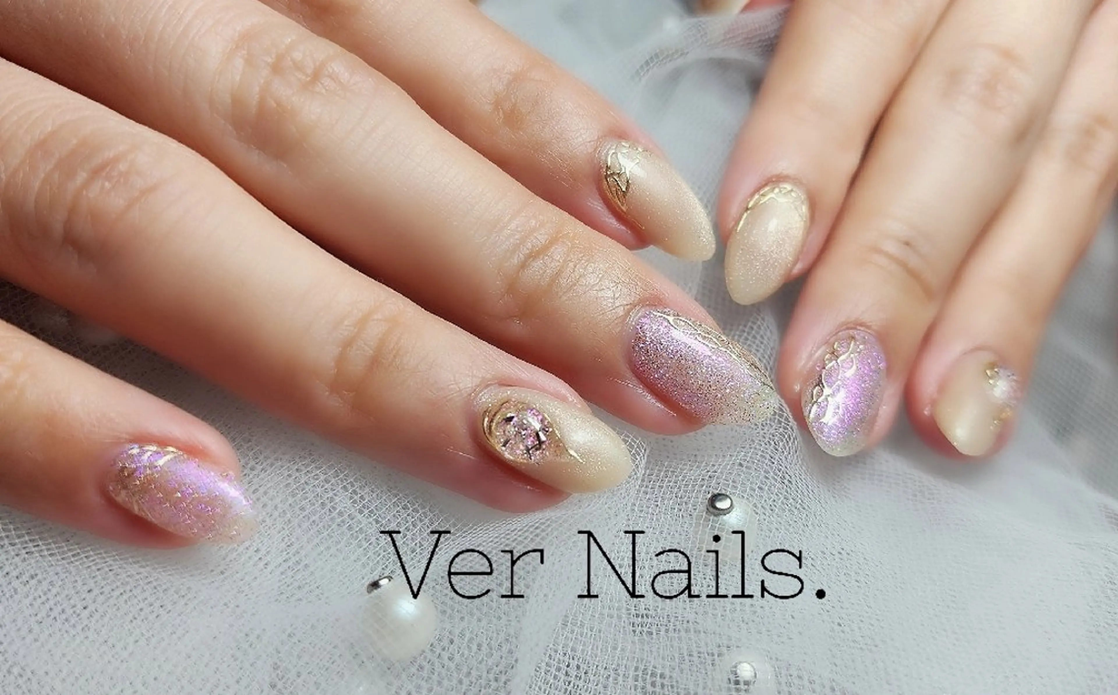 ネイル オーロラネイル フラッシュネイル ハンドネイル Ver  Nails.のその他イメージ