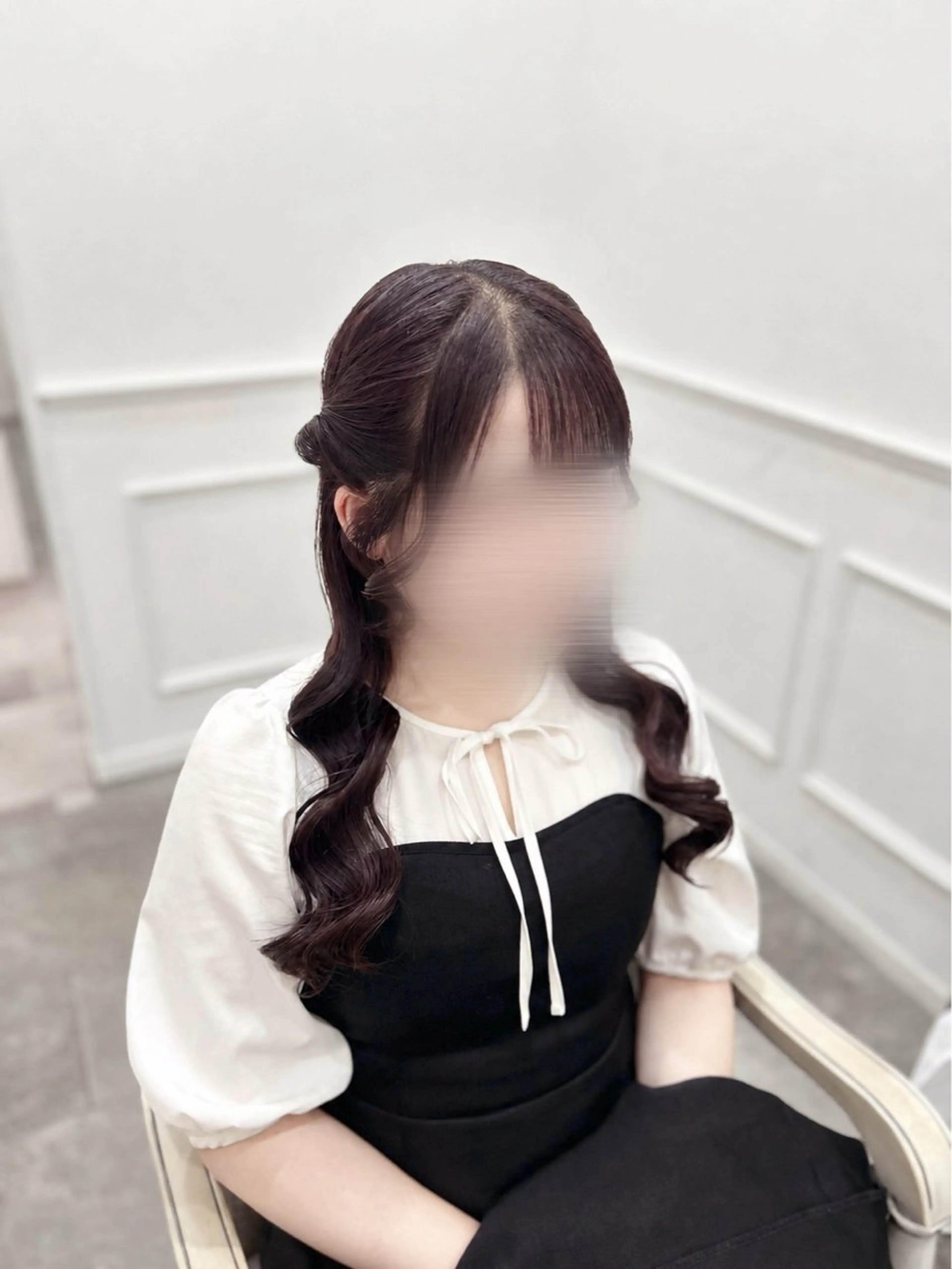 ロング ヘアアレンジ ヨシンモリ 徳倉 碧葉のヘアスタイル