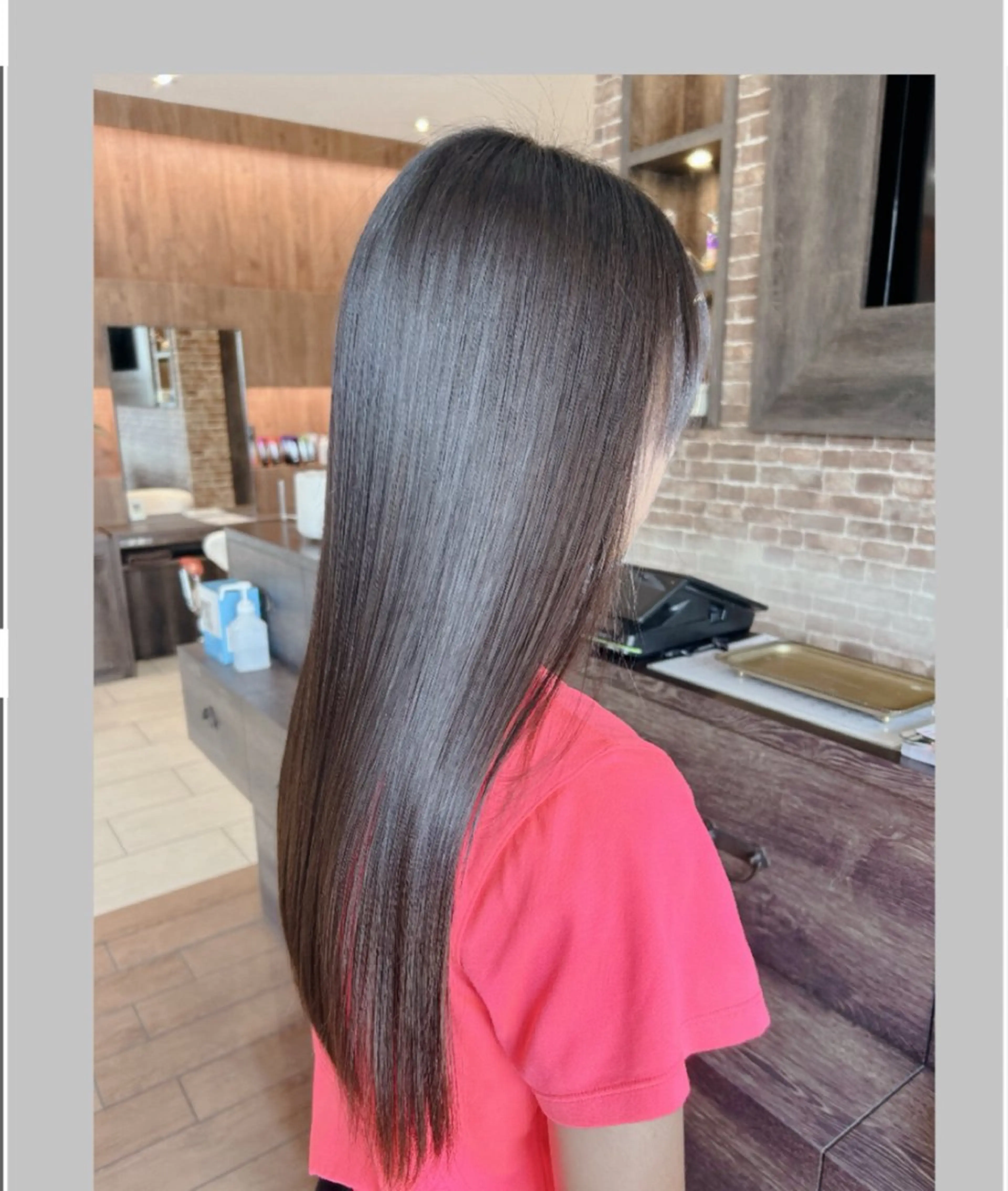 ✨酸熱トリートメントストレート✨【髪質改善】💇♀️の写真
