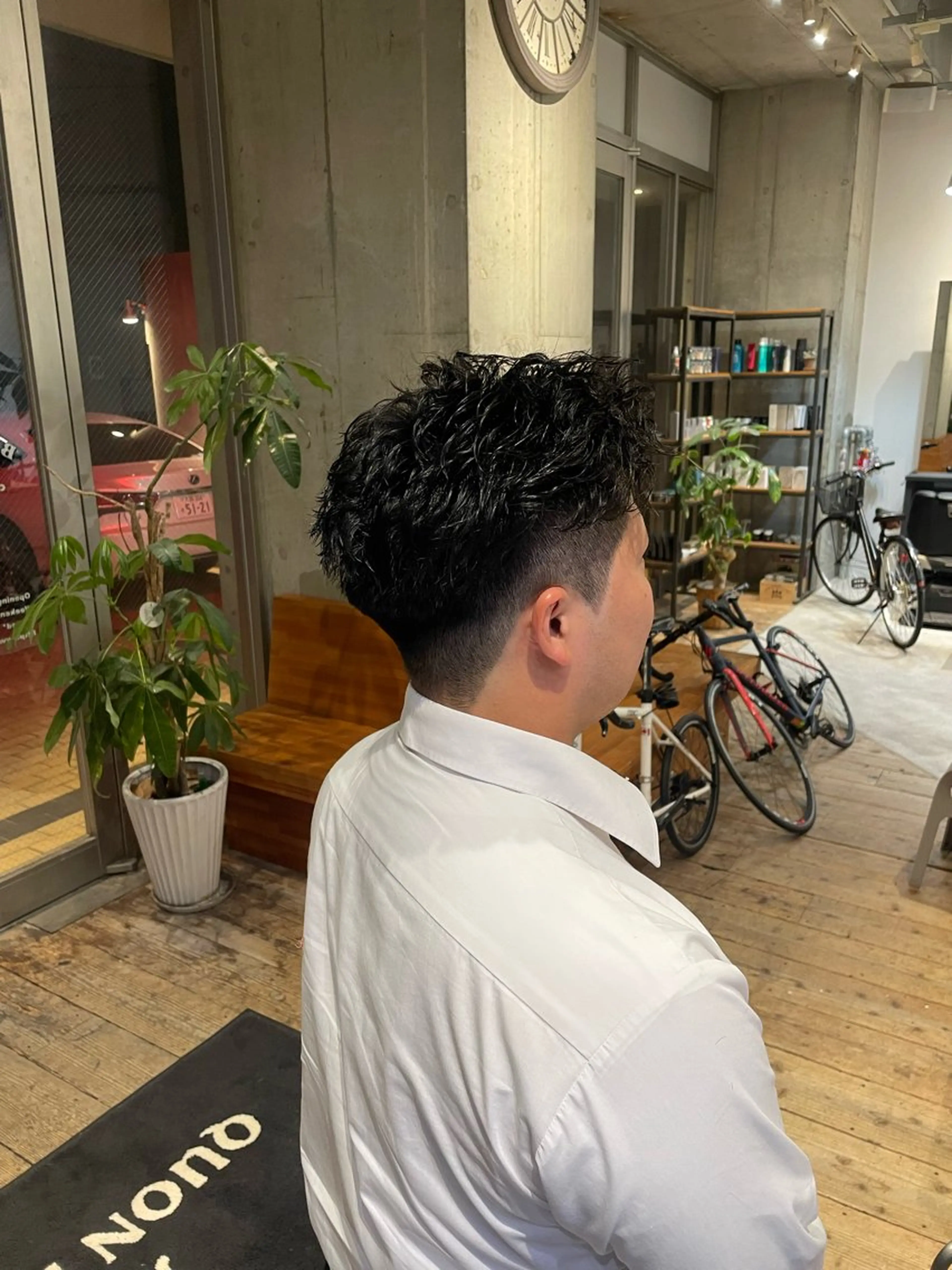 ショート カラー メンズ 森長 マコトのヘアスタイル
