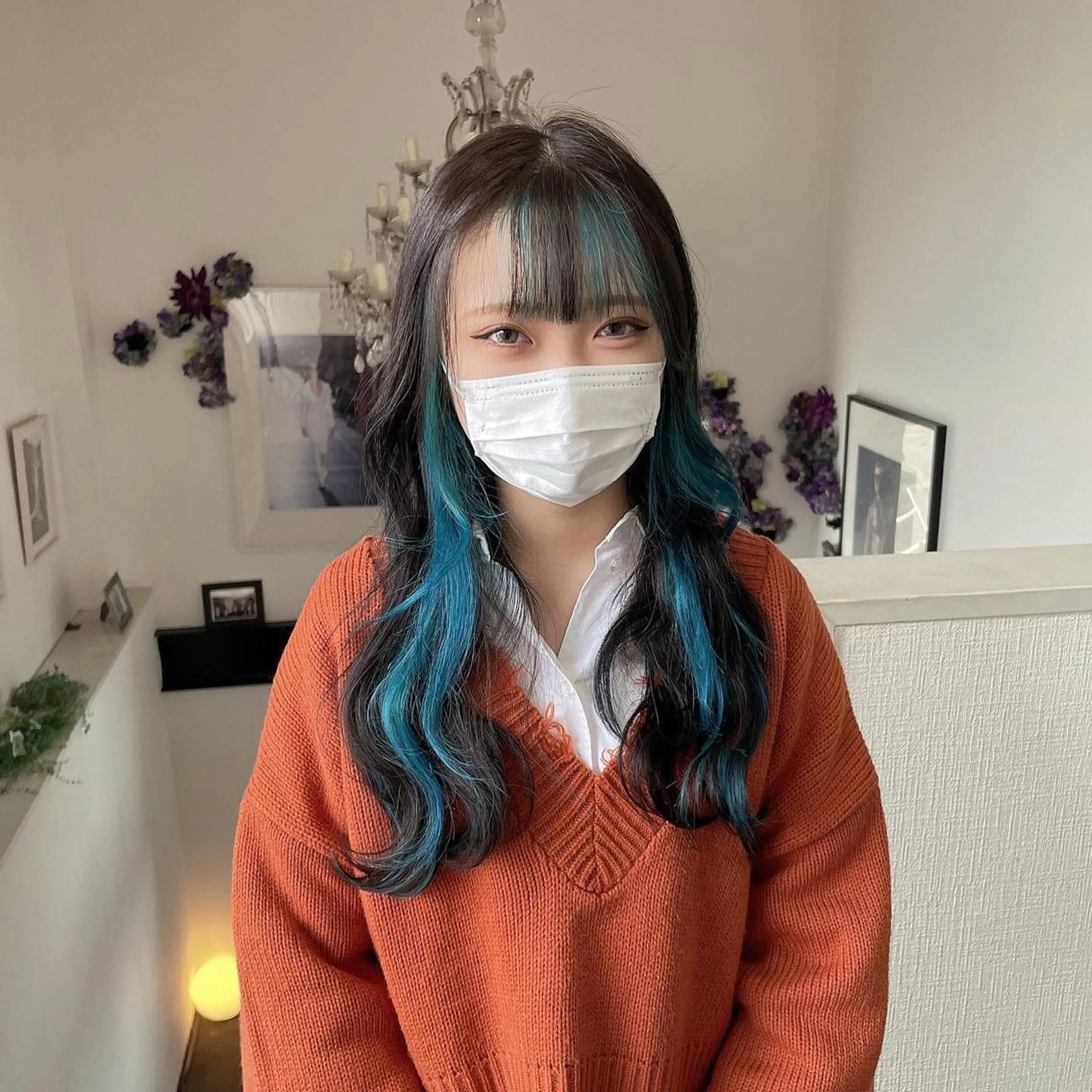 セミロング ヘアカラー actanoid etto所属・佐藤 香太のヘアスタイル