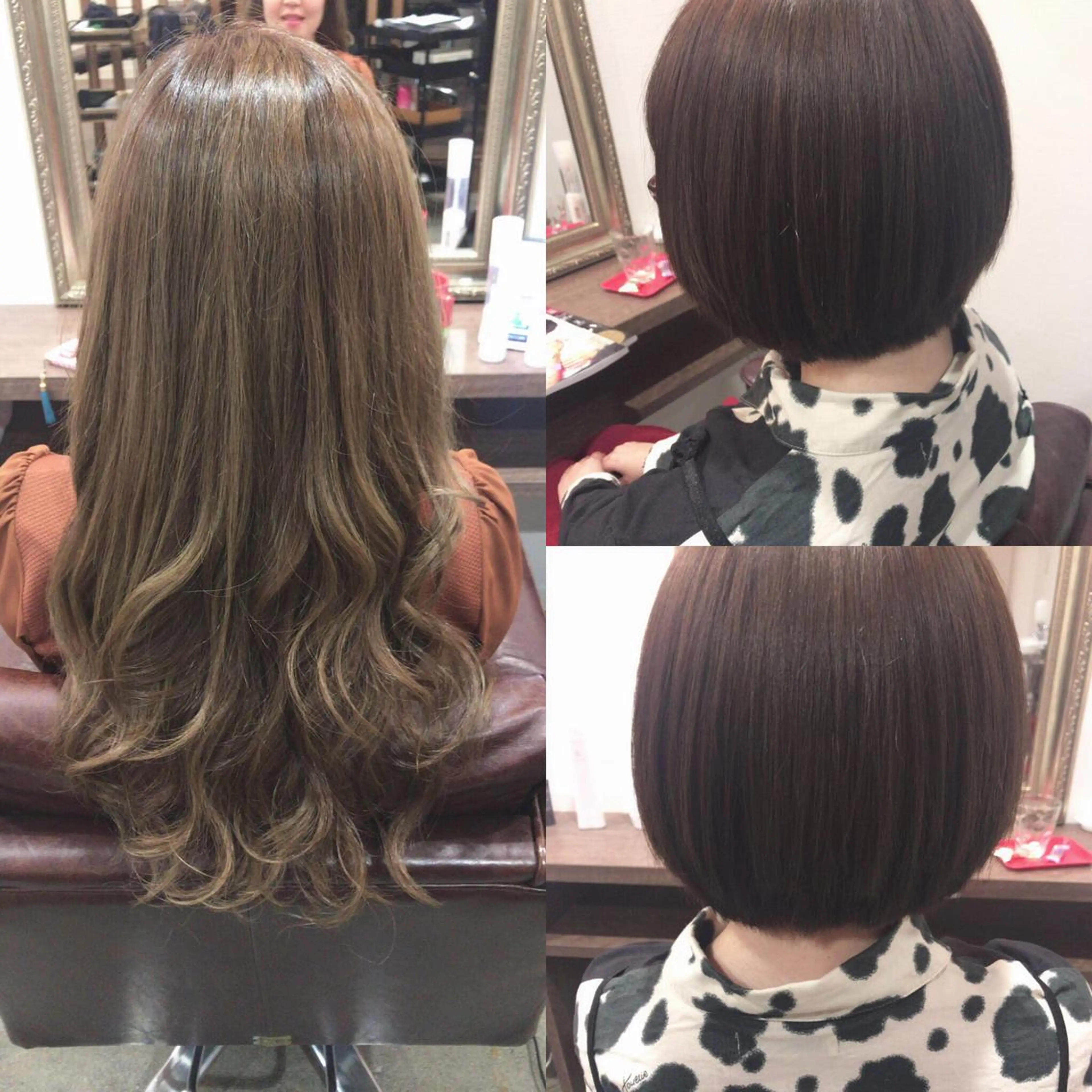 ロング カラー レイヤーカット匠 イソザキノリユキのヘアスタイル