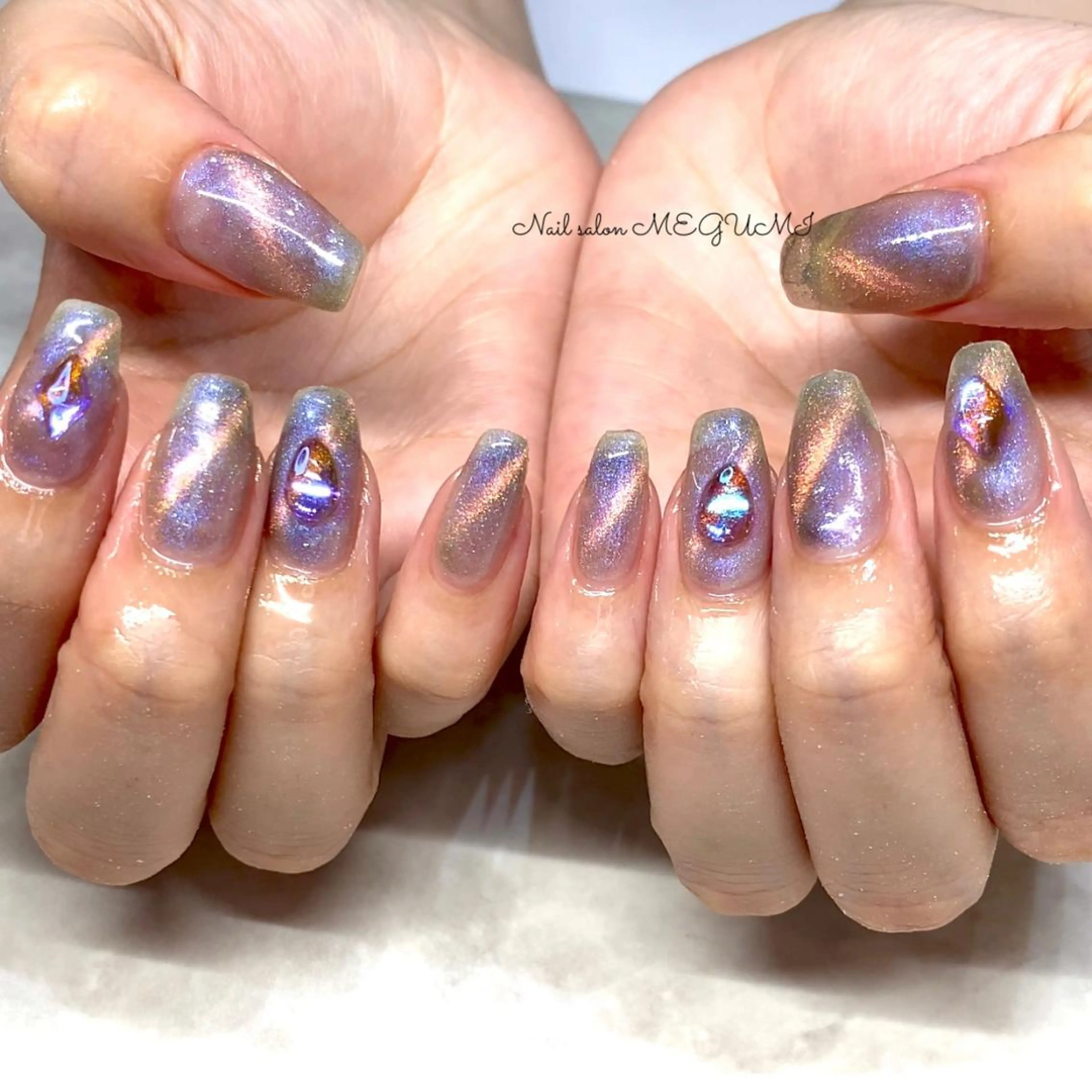 ネイル マグネットネイル Nail salon MEGUMIのネイルデザイン