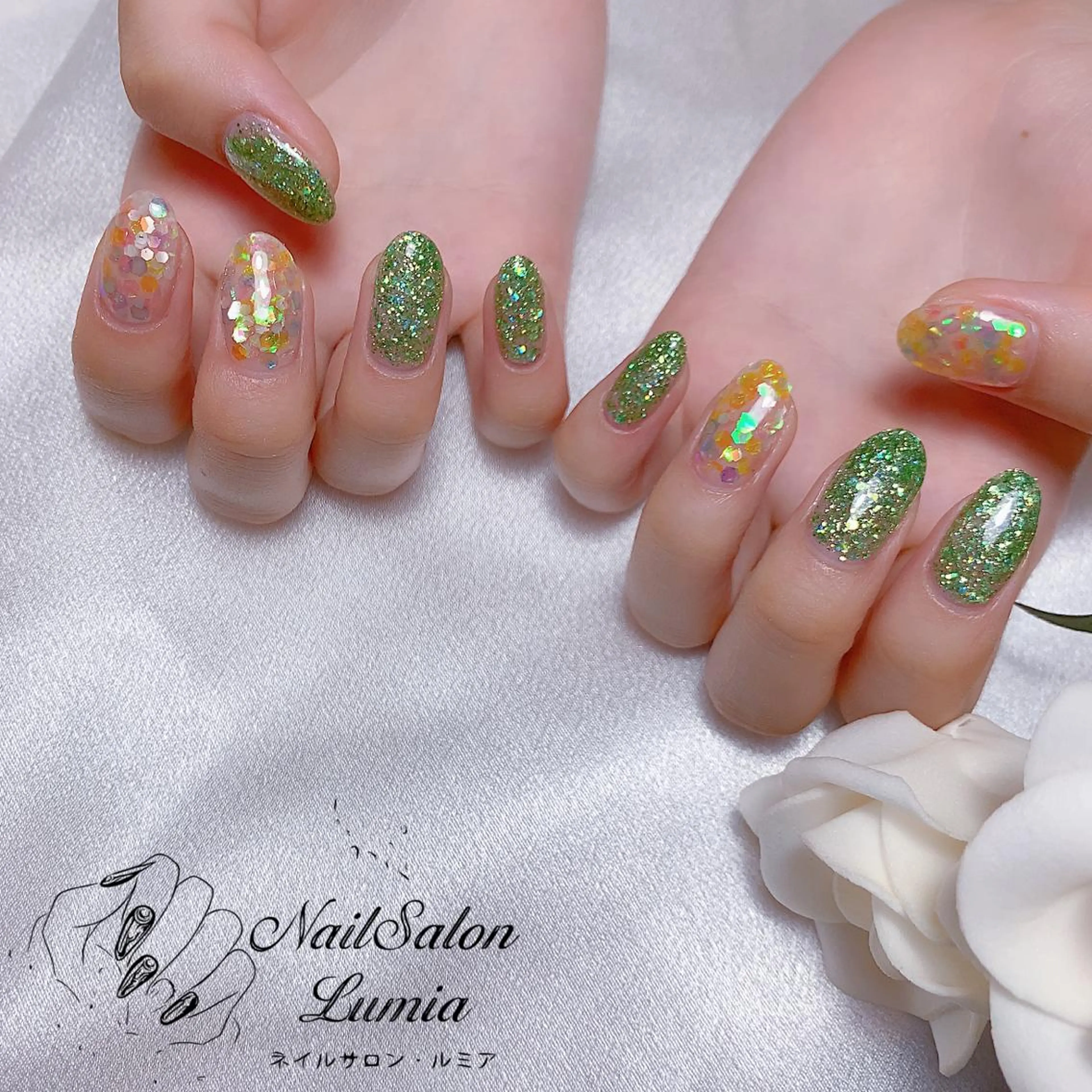 ネイル ハンドネイル ネイルサロン ルミア Lumia 店長のネイルデザイン