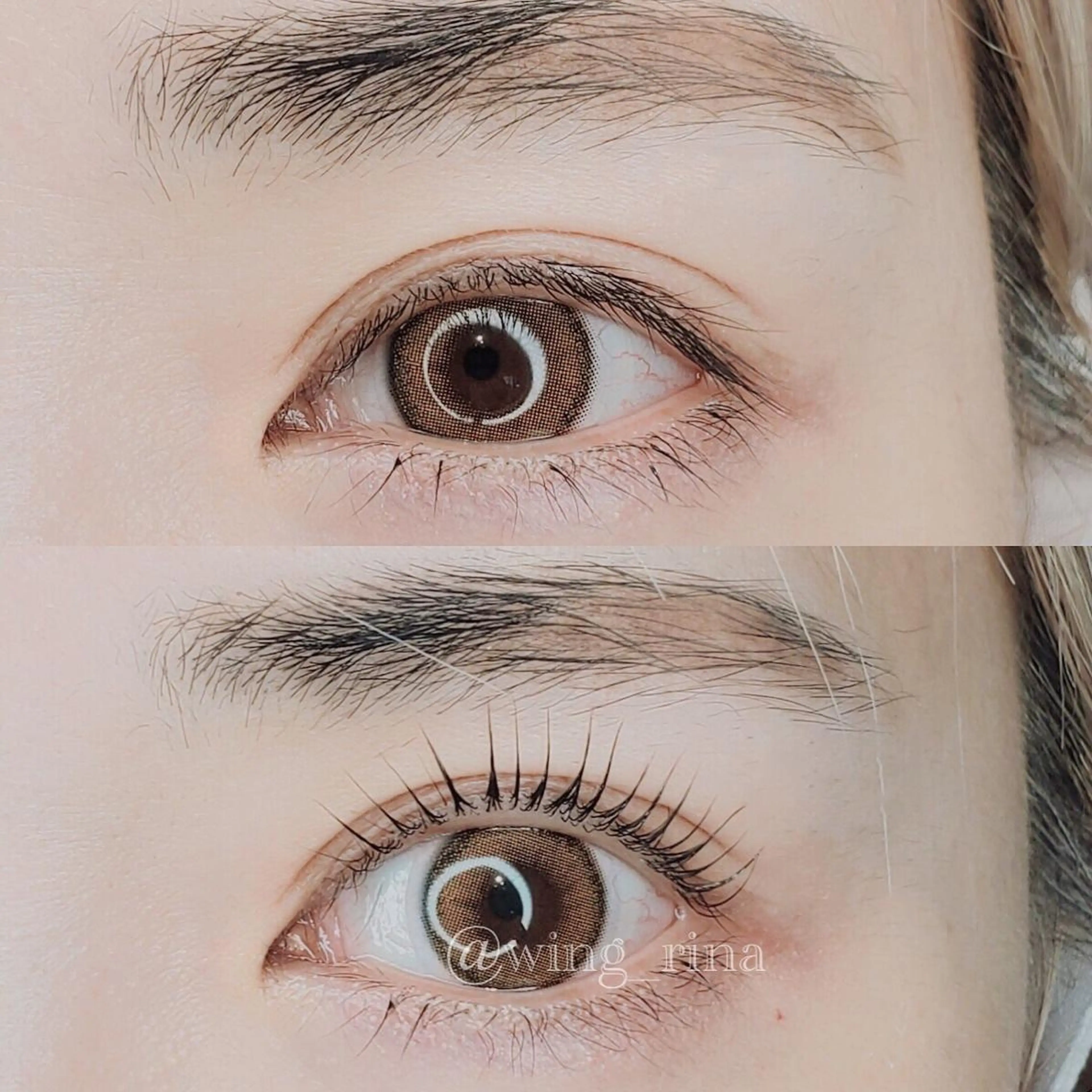 マツエク・マツパ マツパ wing rinaのマツエク・マツパデザイン